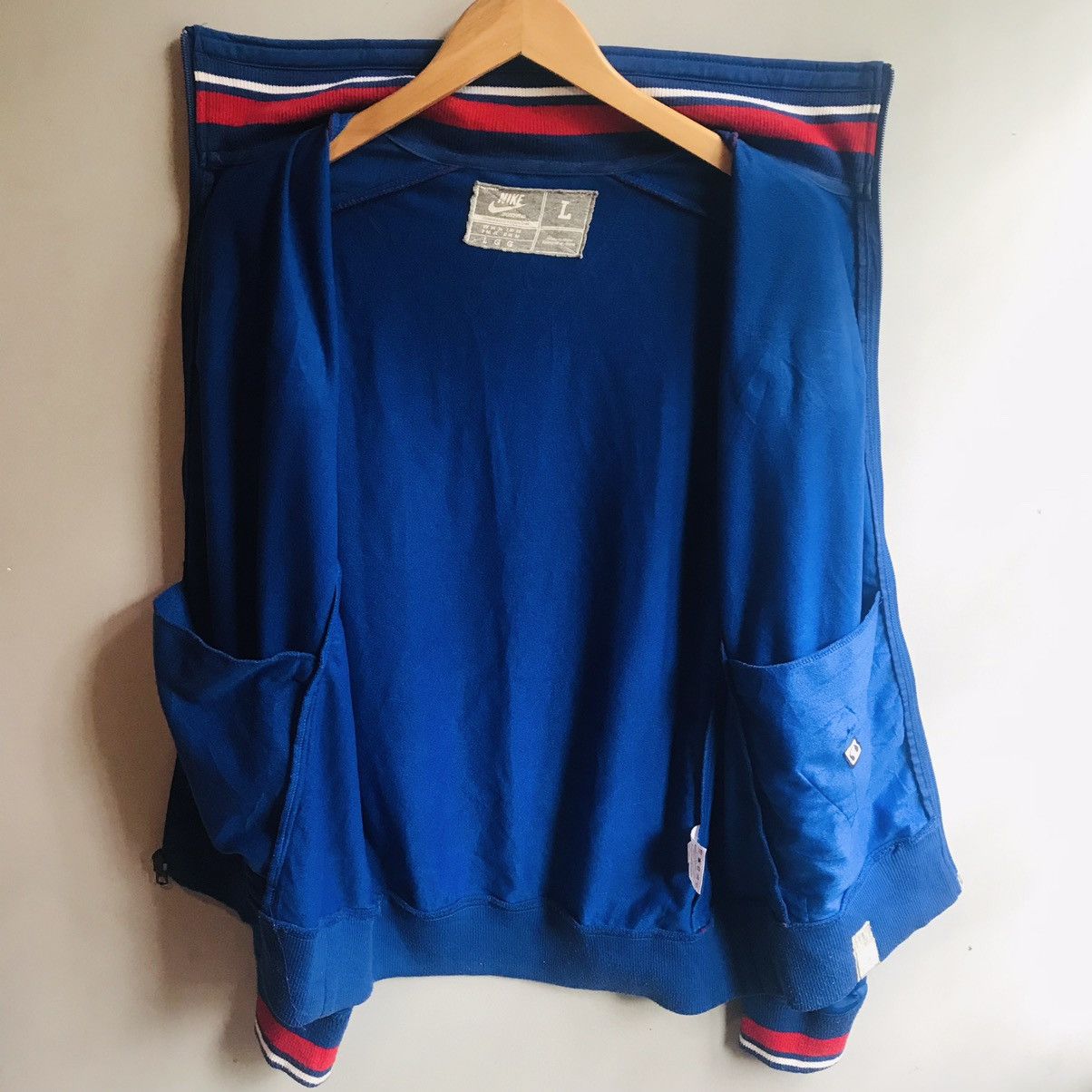 Nike × Vintage 90’s Nike Chicago Track Jacket Size US L / EU 52-54 / 3 - 5 Thumbnail