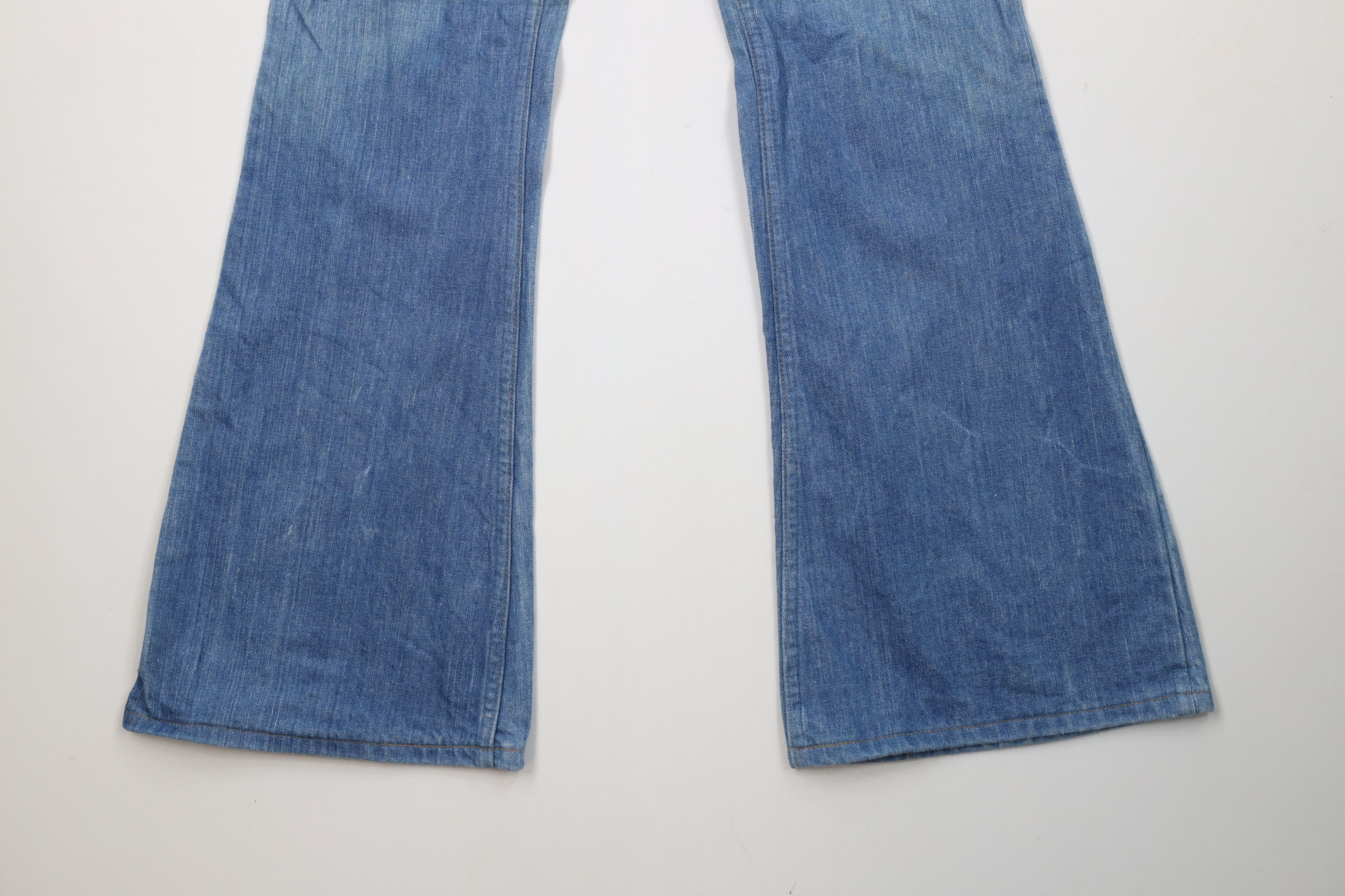 Levi's × Vintage Vintage 70s Levis Orange Tab Wide Leg Bell Bottoms Jeans USA Size US 32 / EU 48 - 4 Thumbnail