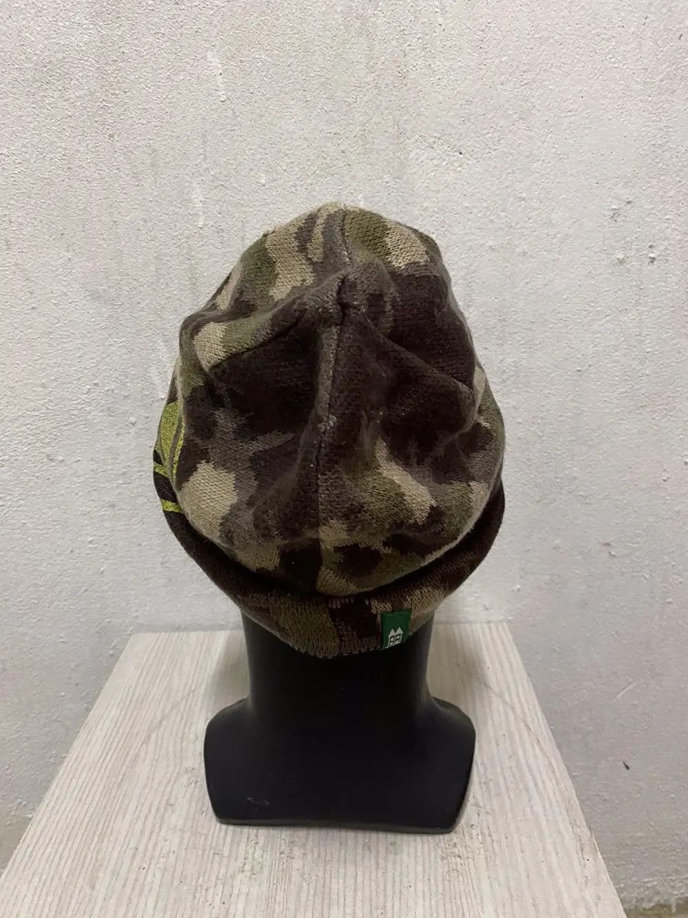 Vintage Vintage Military Design Overprint Beanie Hat Size ONE SIZE - 5 Thumbnail