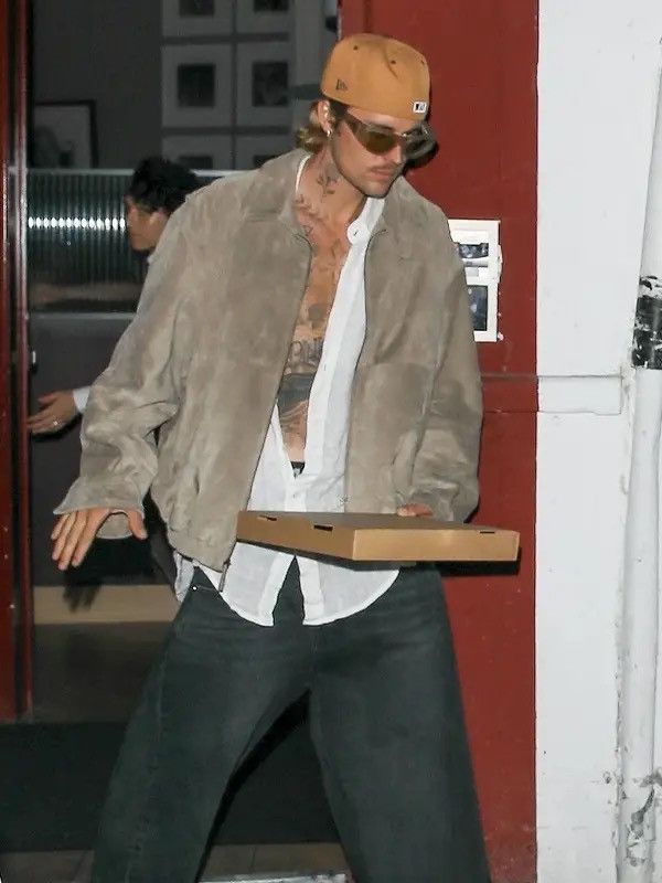 The Row The Row Ronan Suede Calfskin Leather Biege Bomber Jacket Size US M / EU 48-50 / 2 - 17 Thumbnail