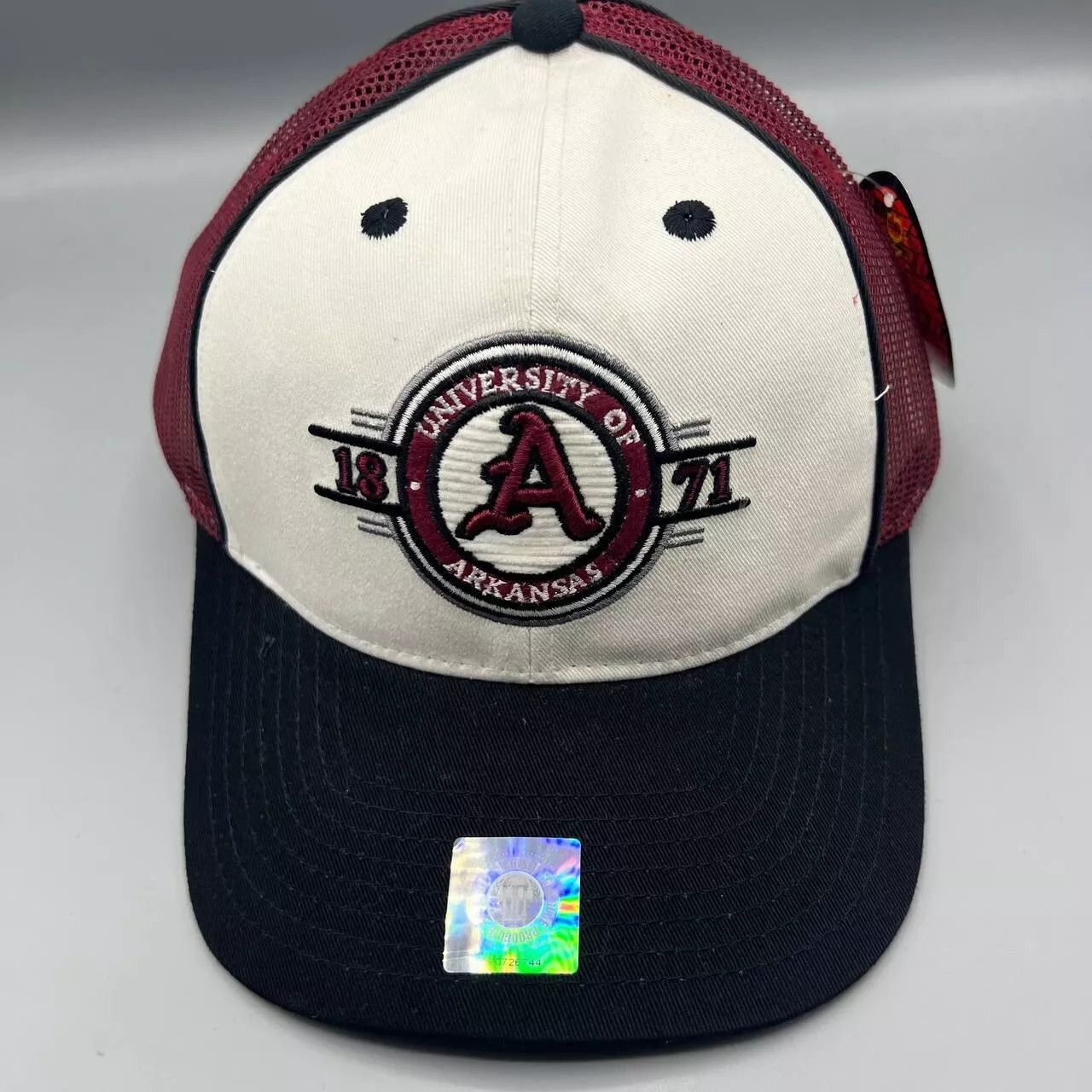 NCAA Arkansas Razorbacks Trucker Hat Men Homecoming Snap Back Cap Size ONE SIZE - 1 Thumbnail