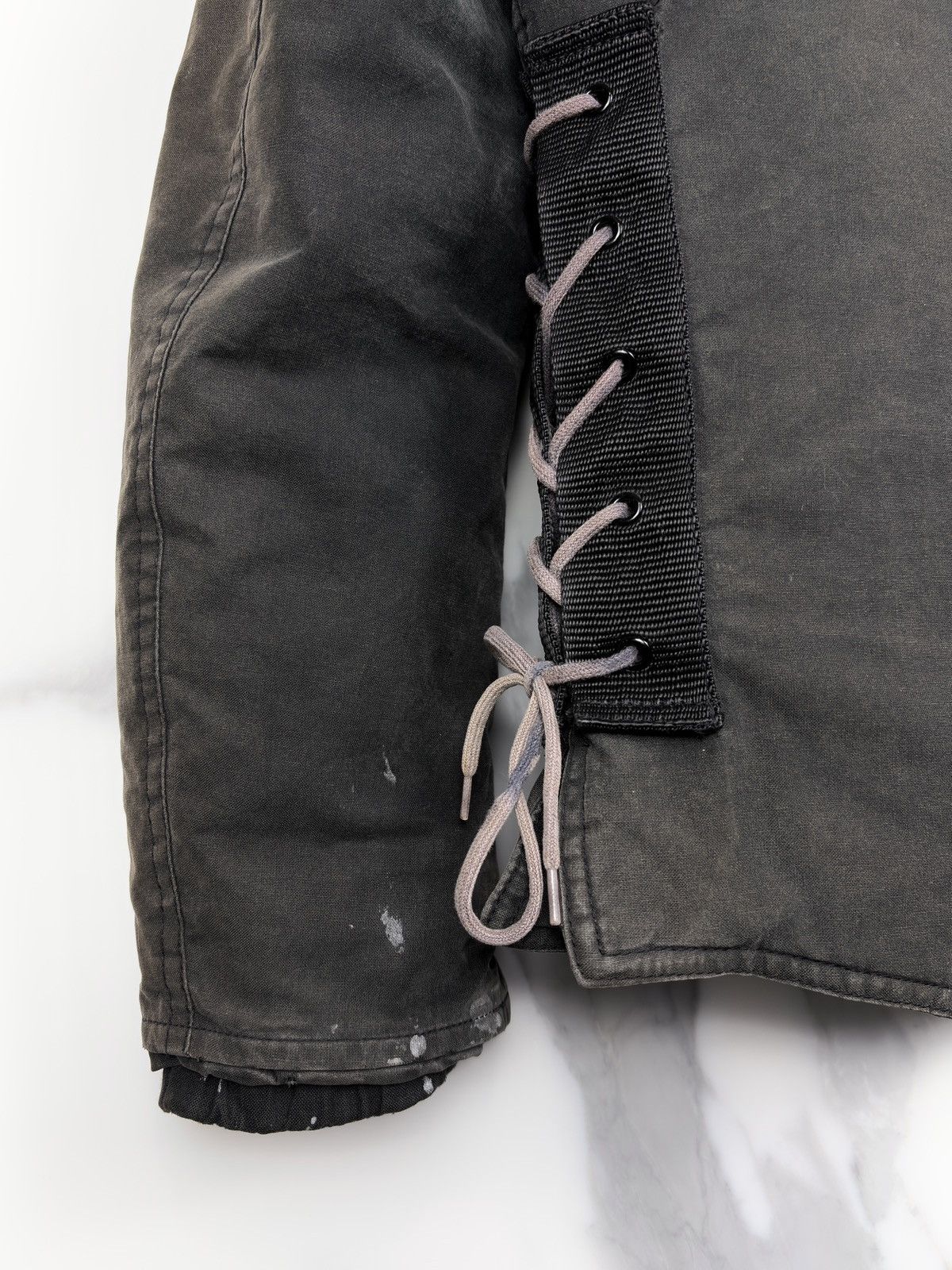 Helmut Lang AW99 Helmut Lang Vintage Cotton Bondage M69 Flak Jacket Size US S / EU 44-46 / 1 - 7 Thumbnail