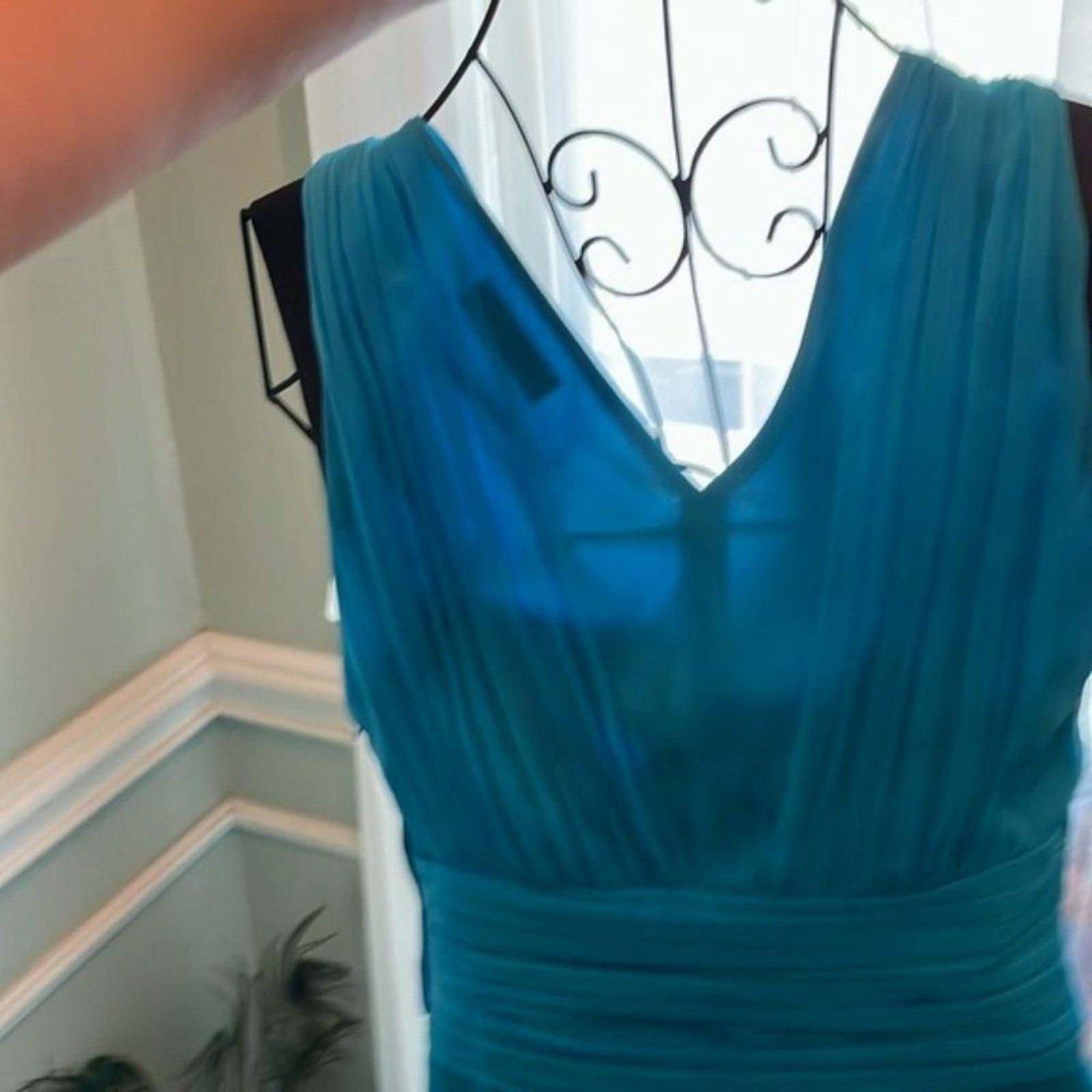 Emilio Pucci Emilio Pucci Gathered silk and cotton blend chiffon top Size S / US 4 / IT 40 - 12 Thumbnail