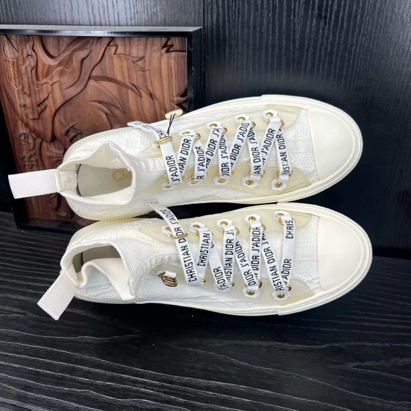 Dior DIOR Walk'n'Dior White 35.5 99 New OG Box Women's Shoes Size US 5 / IT 35 - 6 Thumbnail