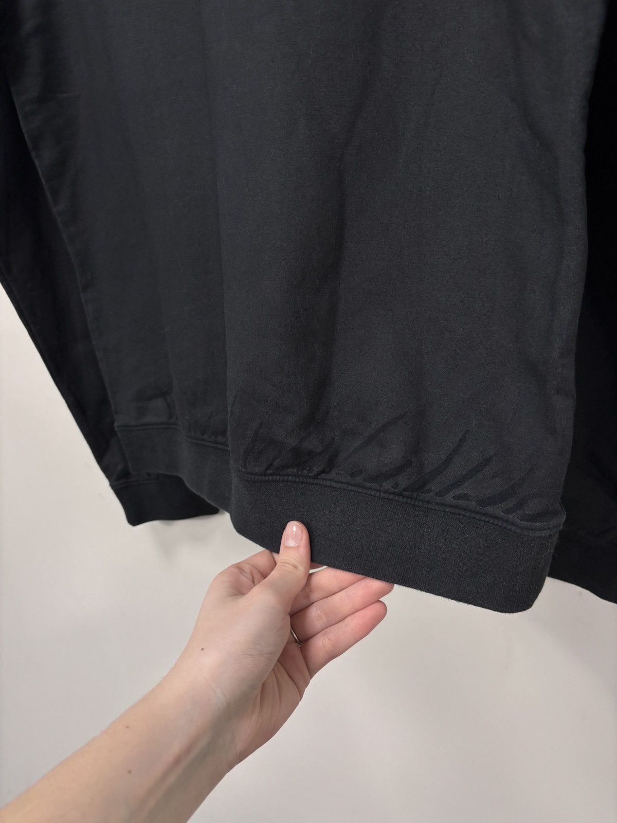 Versus Versace Gianni Versace Versus Men’s Big Logo Black Sweatshirt Size US M / EU 48-50 / 2 - 19 Thumbnail