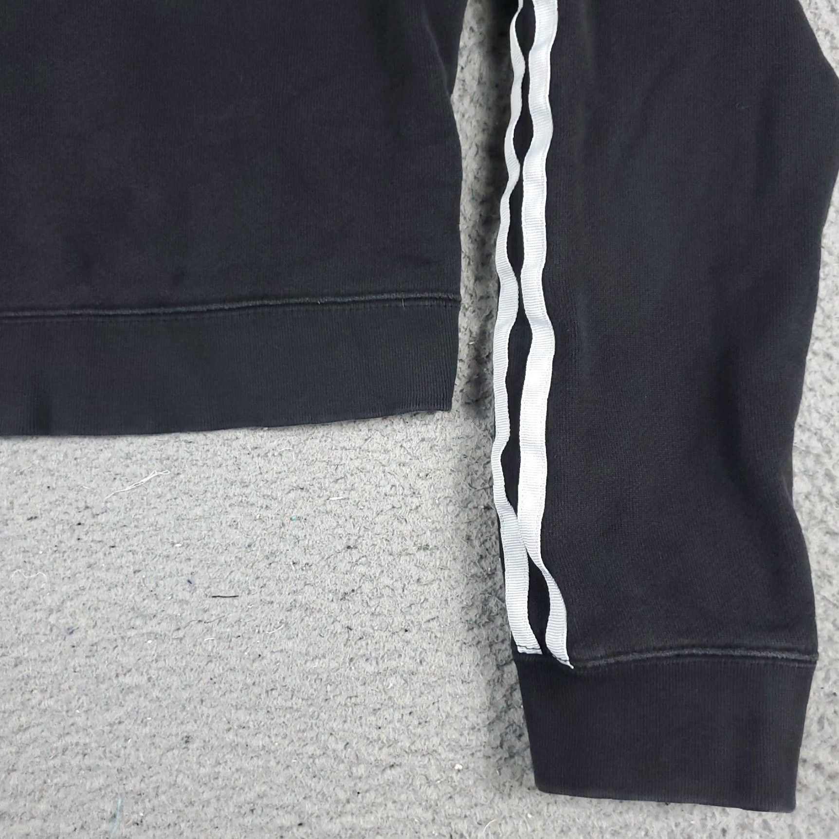 Adidas Adidas Hoodie Womens XS Black Pullover Crop Long Sleeve Activewear Size XS / US 0-2 / IT 36-38 - 4 Thumbnail