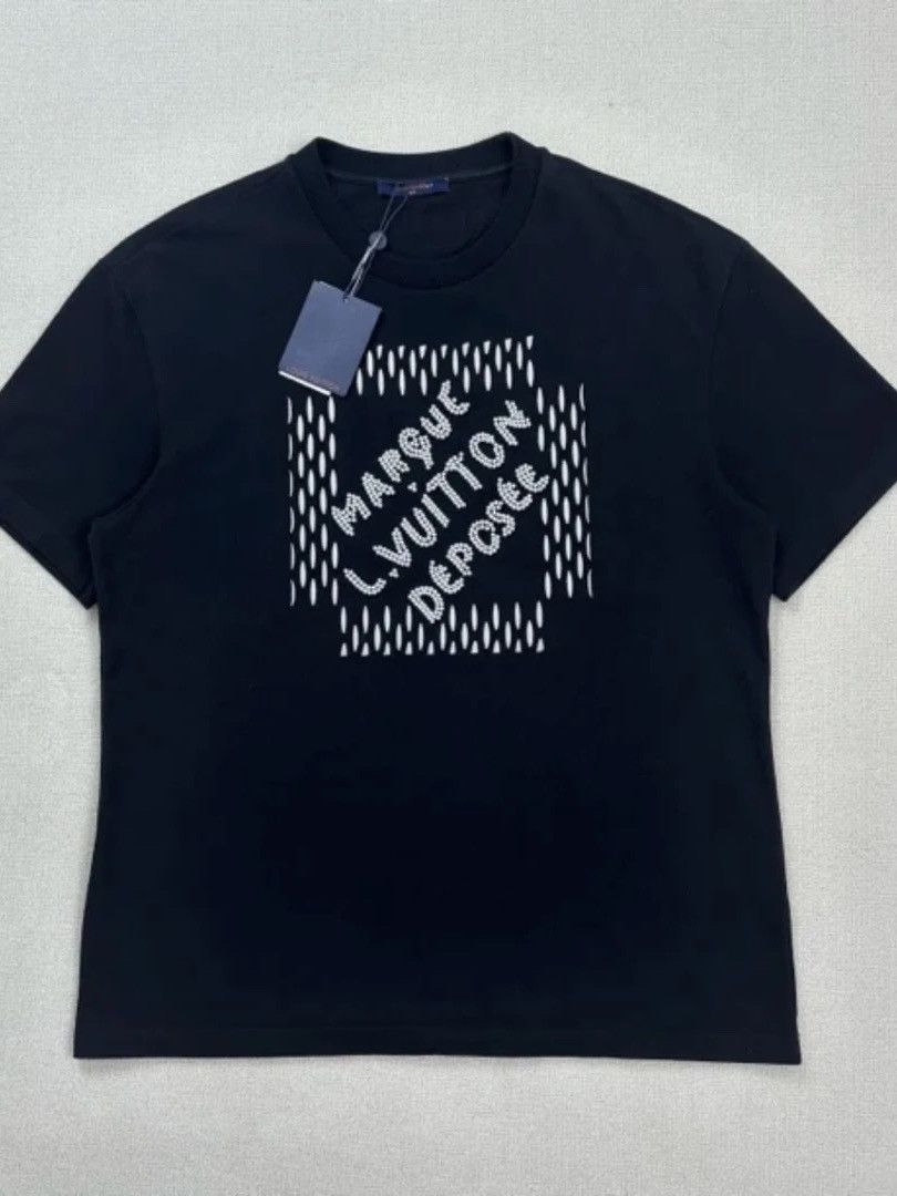 Louis Vuitton Louis Vuitton Logo Embroidered T-Shirt XXL Size US XXL / EU 58 / 5 - 1 Thumbnail