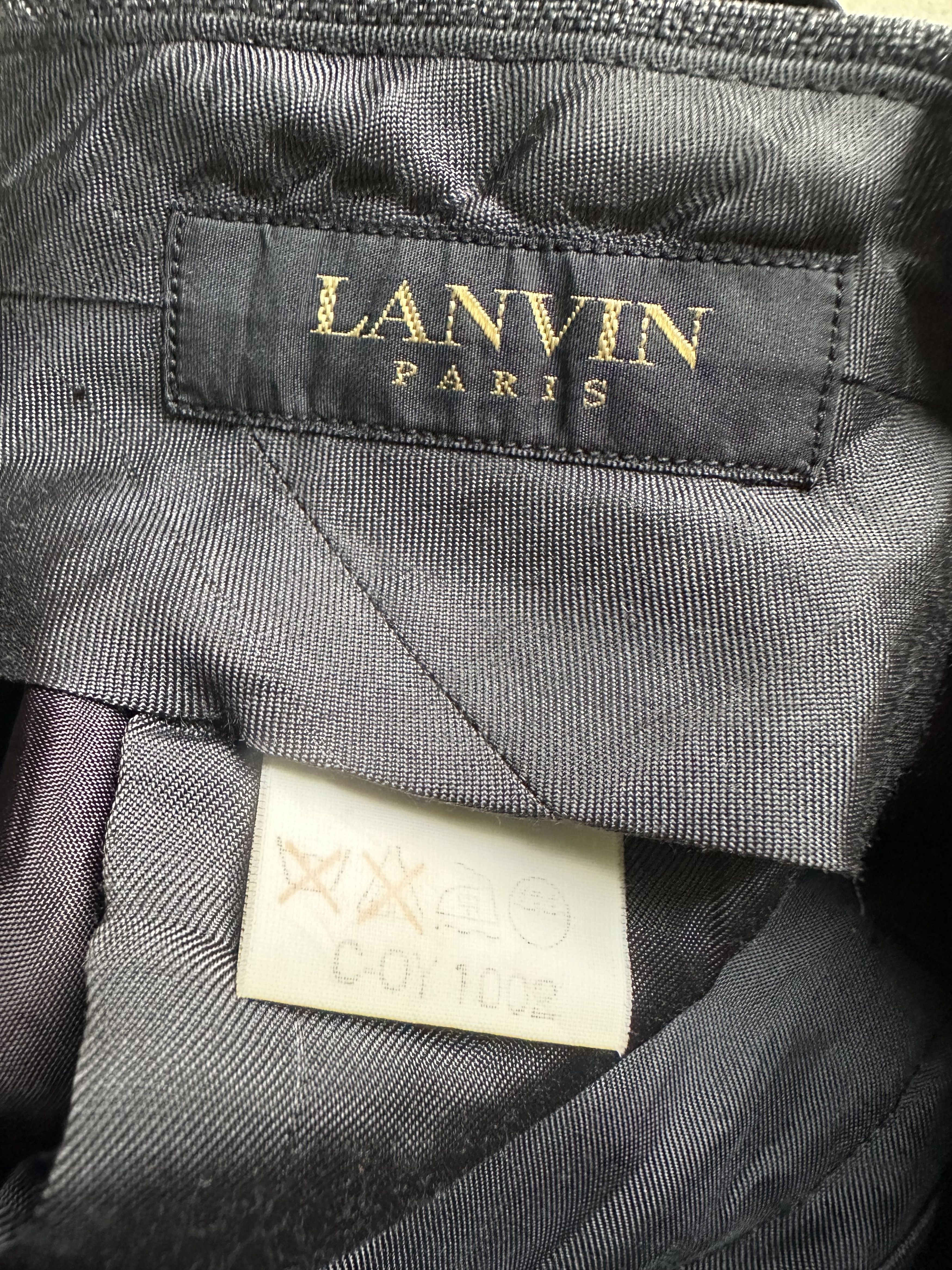 Lanvin Vintage Lanvin Baggy Wide Balloons Wool Trousers Pants Size US 37 - 15 Thumbnail