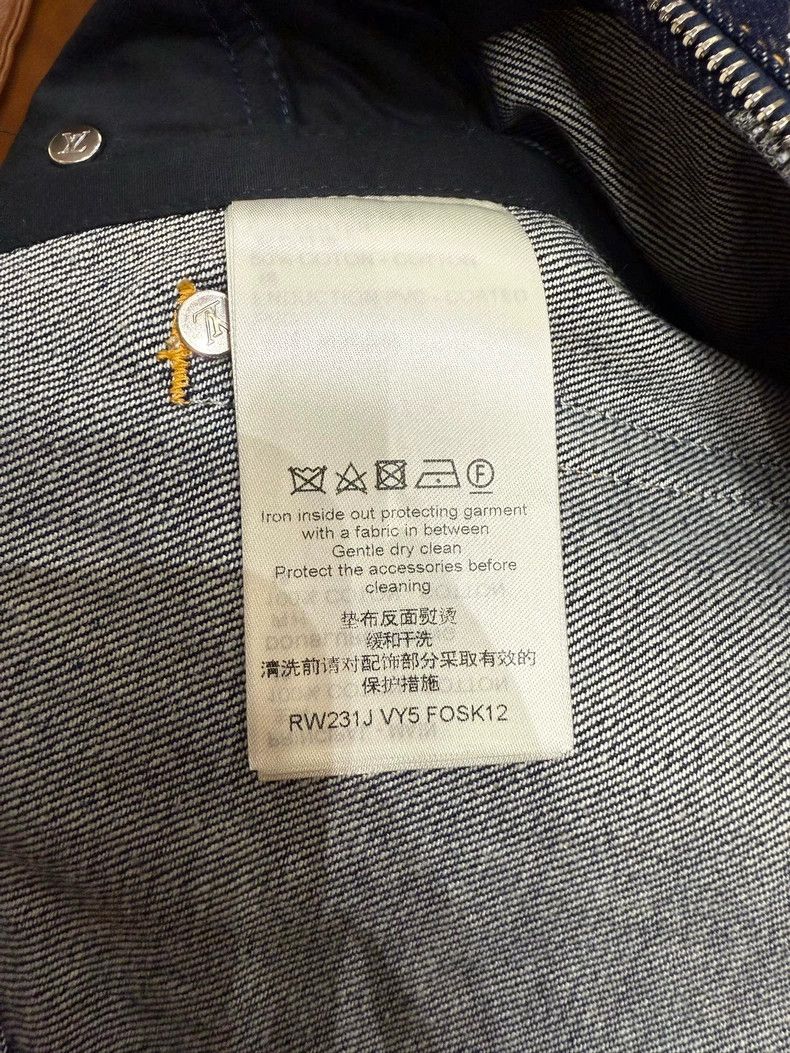 Louis Vuitton Louis Vuitton Yayoi Kusama co-branded polka-dot denim skir Size 33" - 5 Thumbnail