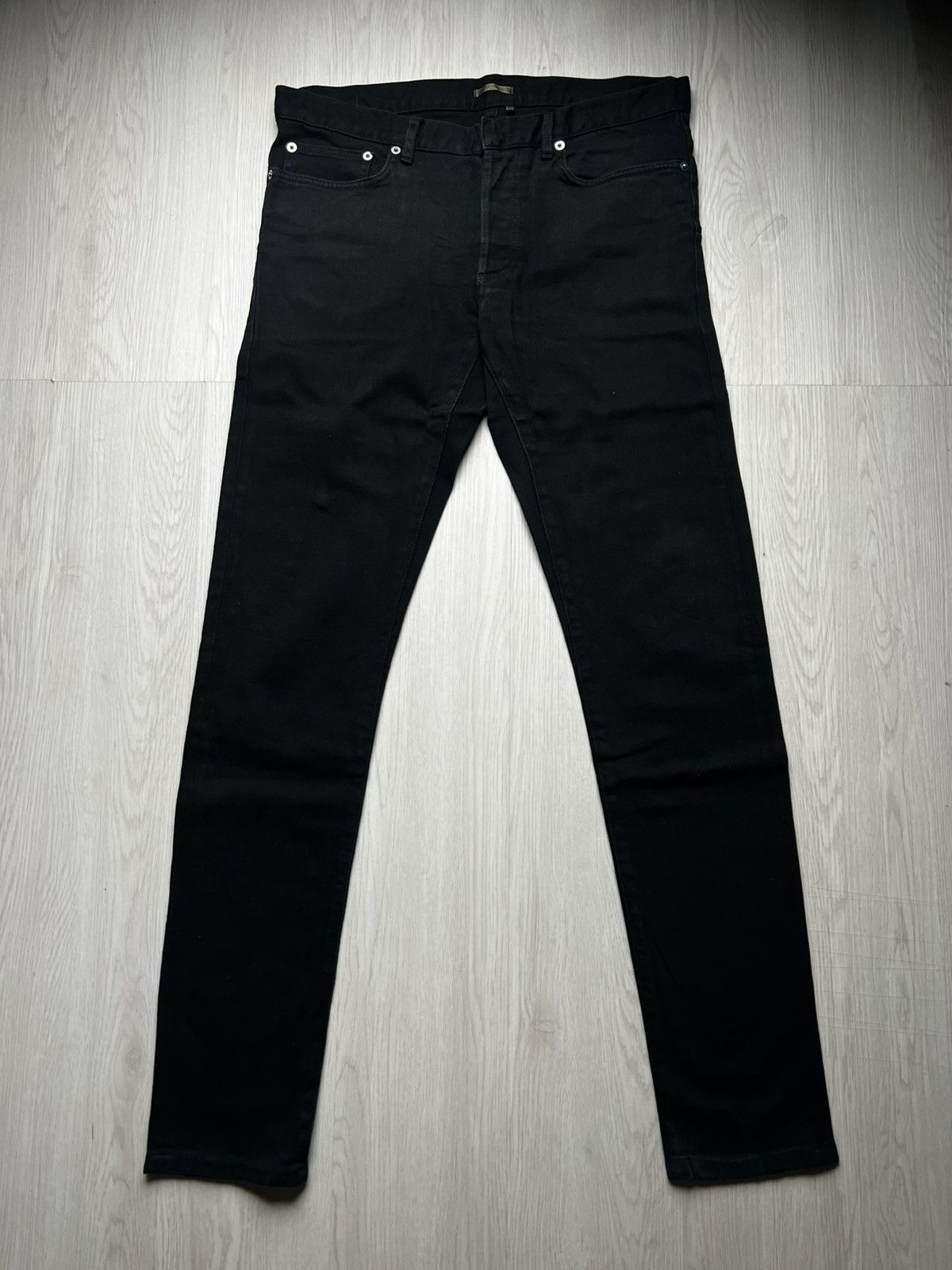 Dior × Hedi Slimane Dior Homme black jeans pants sz31 | Grailed