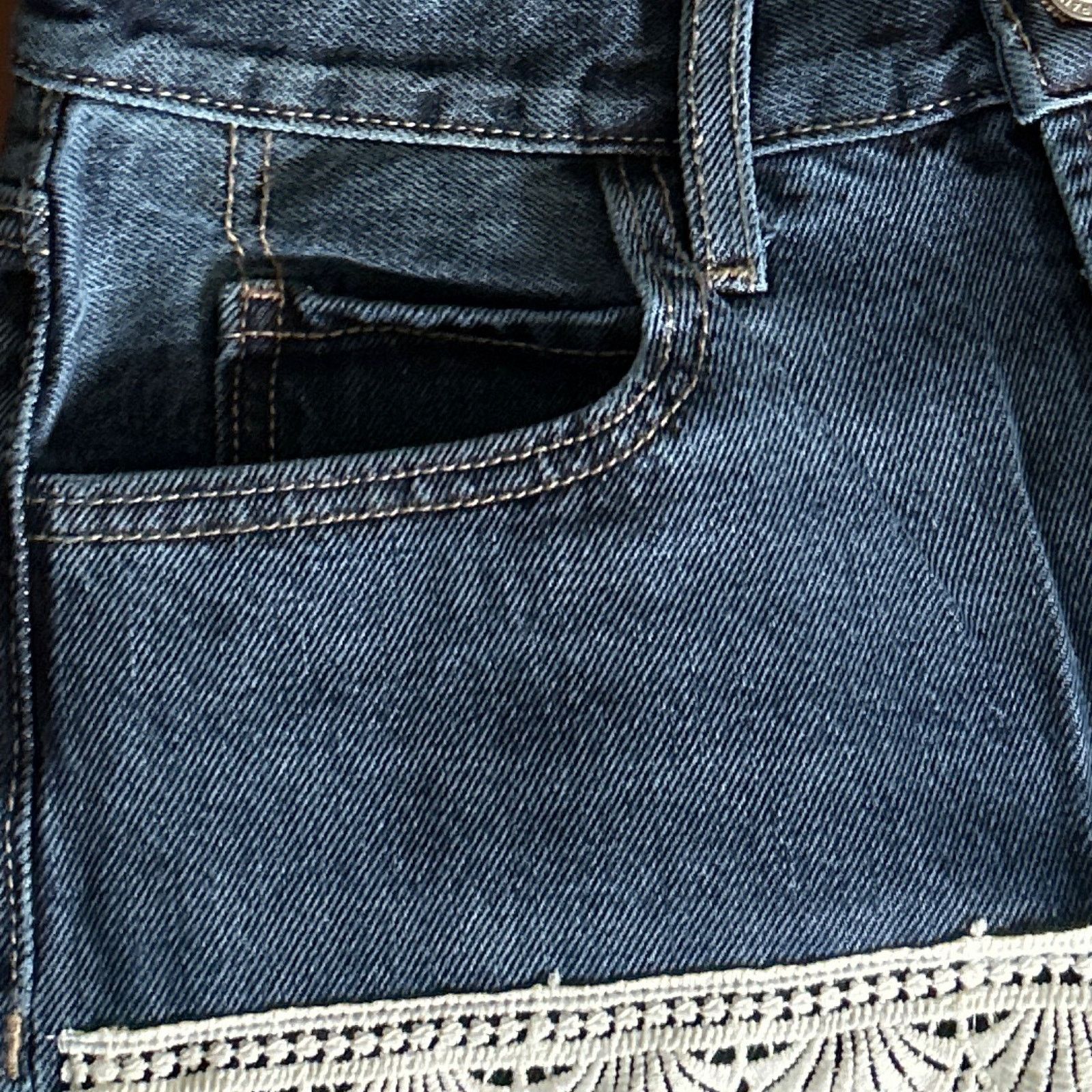 Old Navy Old Navy Womens Button Fly Blue Jeans Large Size 32" / US 10 / IT 46 - 4 Thumbnail