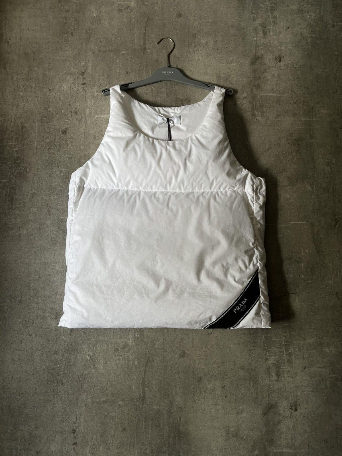 Prada × Raf Simons Prada F/W 2023 by Raf Simons padded goose down vest pillow Size US L / EU 52-54 / 3 - 1 Thumbnail