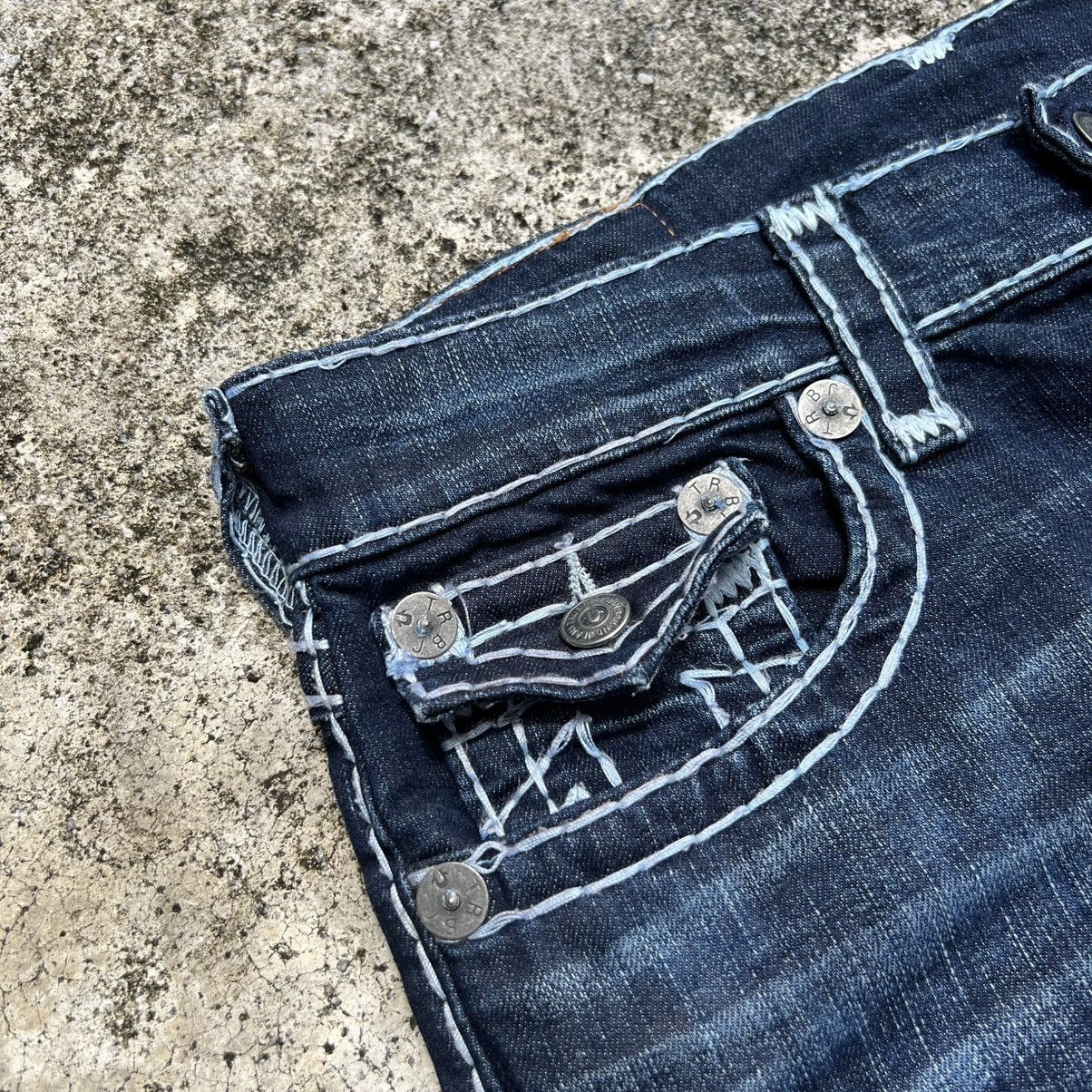 True Religion “TRUE RELIGION” RICKY RELAXED STRAIGHT ACID WASH DENIM JEANS Size US 32 / EU 48 - 9 Thumbnail
