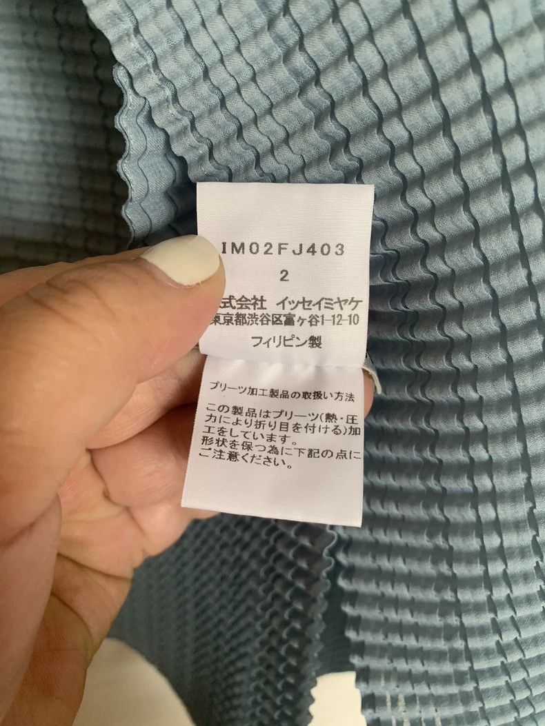 Issey Miyake Issey Miyake size:2 Blue main line bubble short jacket Size XS / US 0-2 / IT 36-38 - 4 Thumbnail