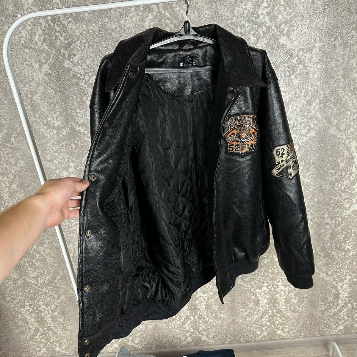 Avirex × Leather Jacket × Vintage Avirex US AVRX Vintage