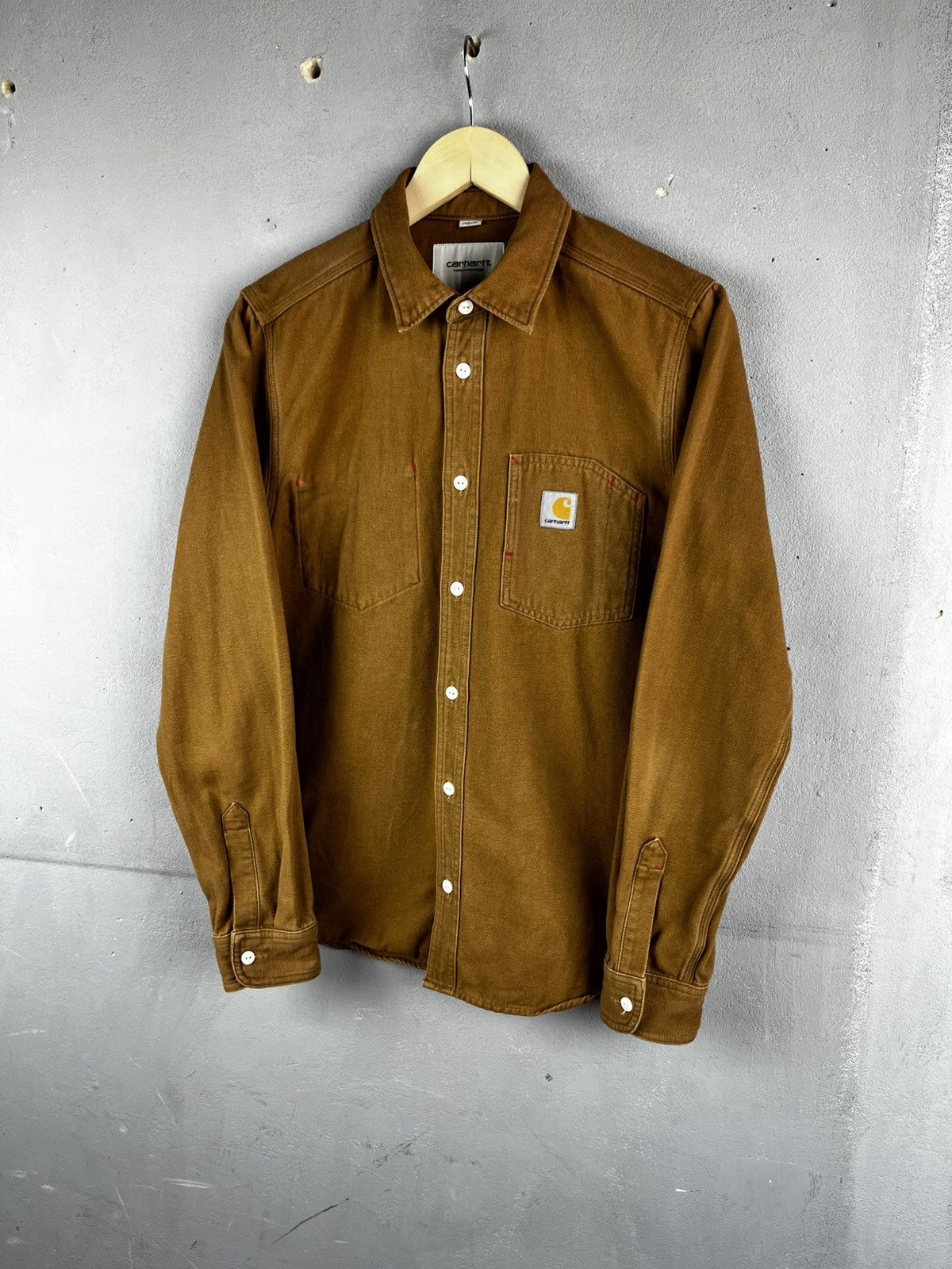 Carhartt Carhartt Tony Shirt - Brown - Men’s Size US M / EU 48-50 / 2 - 6 Thumbnail