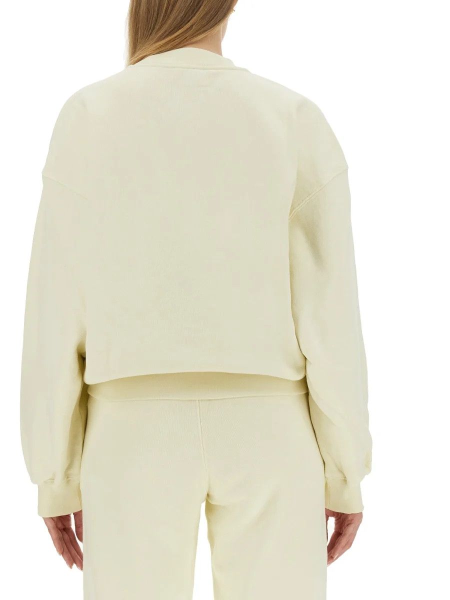 Off-White o1s22i1n0824 Crewneck Sweatshirt in White Size M / US 6-8 / IT 42-44 - 3 Thumbnail
