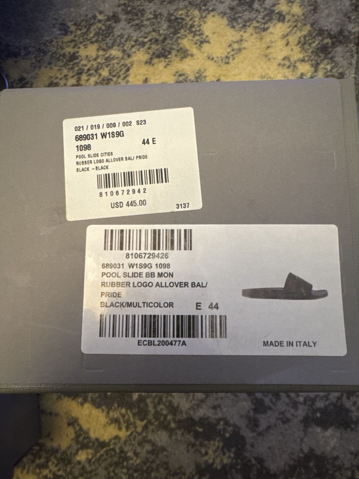 Balenciaga Balenciaga pool slides/sandals sz 11 Size US 11 / EU 44 - 4 Thumbnail