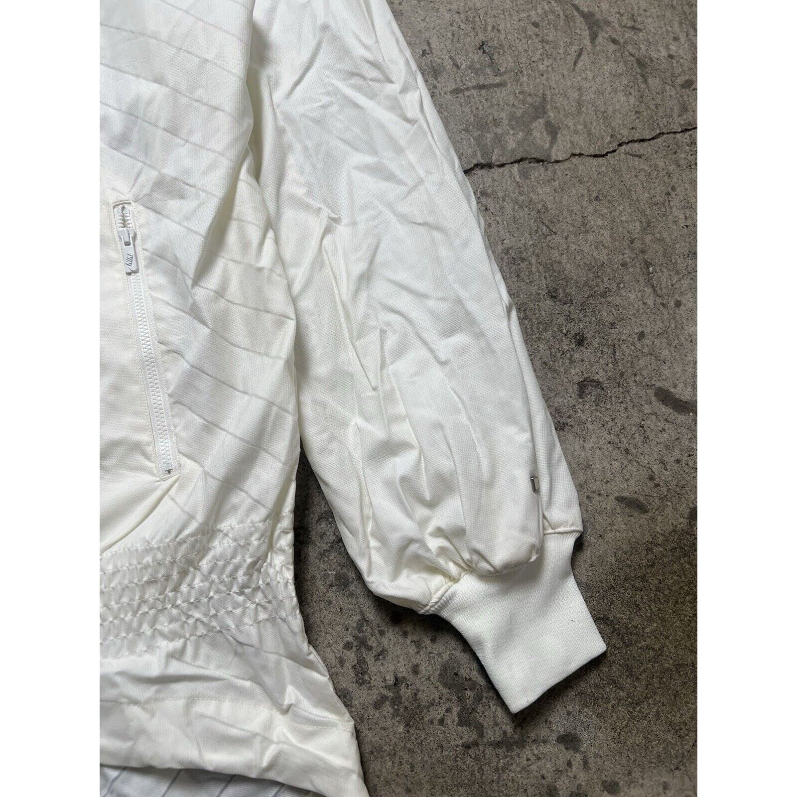 Nike Nike White Fishtail Parka Cotton Women’s M 237105-105 Size M / US 6-8 / IT 42-44 - 4 Thumbnail