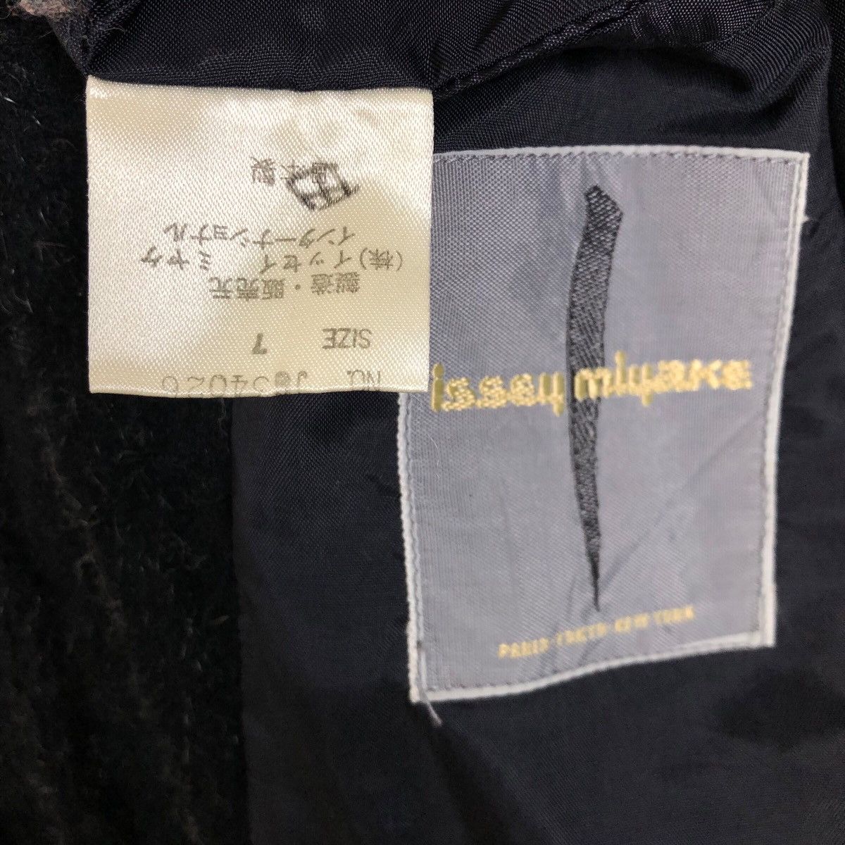 Issey Miyake Vintage 80s Issey Miyake Striped Kimono Coat Size M / US 6-8 / IT 42-44 - 9 Thumbnail