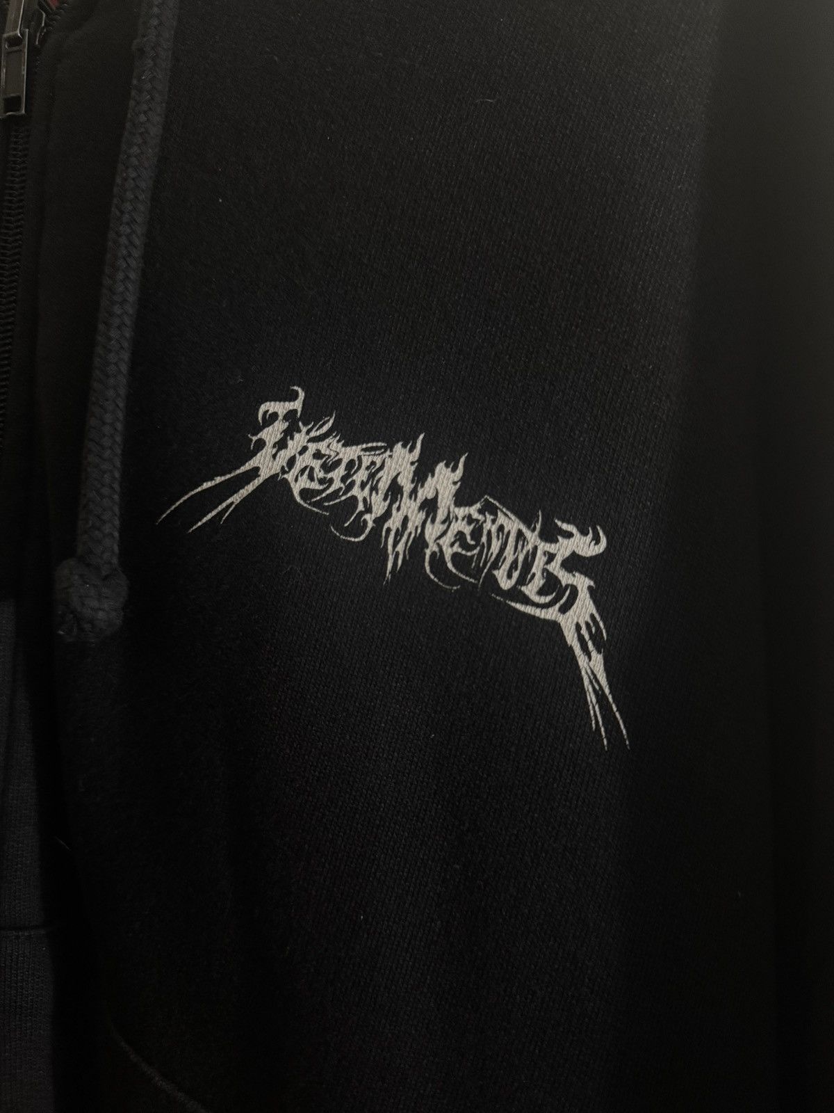 Vetements Vetements Total Fucking Darkness Reversable Hoodie Size US M / EU 48-50 / 2 - 8 Thumbnail