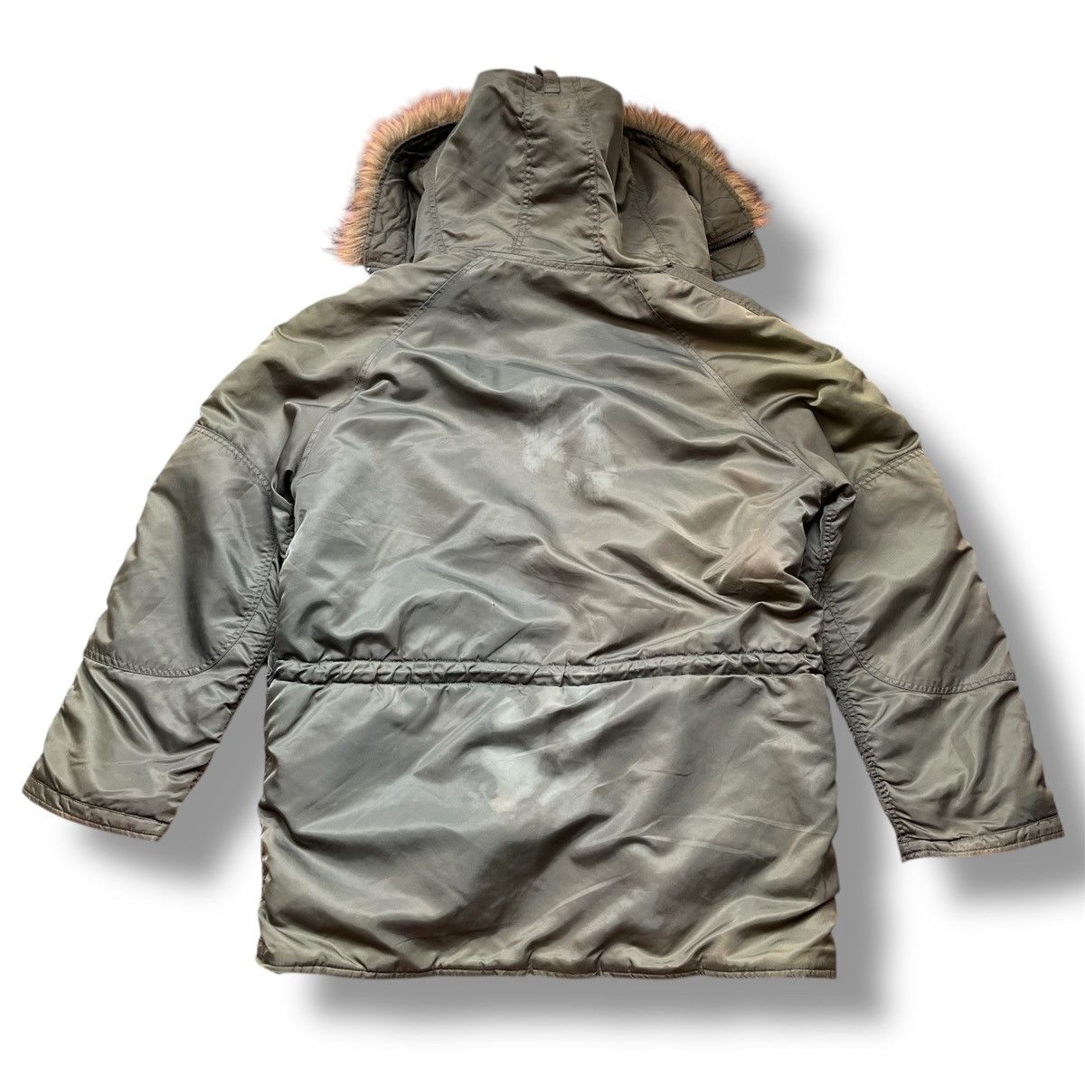 VINTAGE AVIREX ALPHA INDUSTRIES N-3B FLIGHT BOMBER JACKET