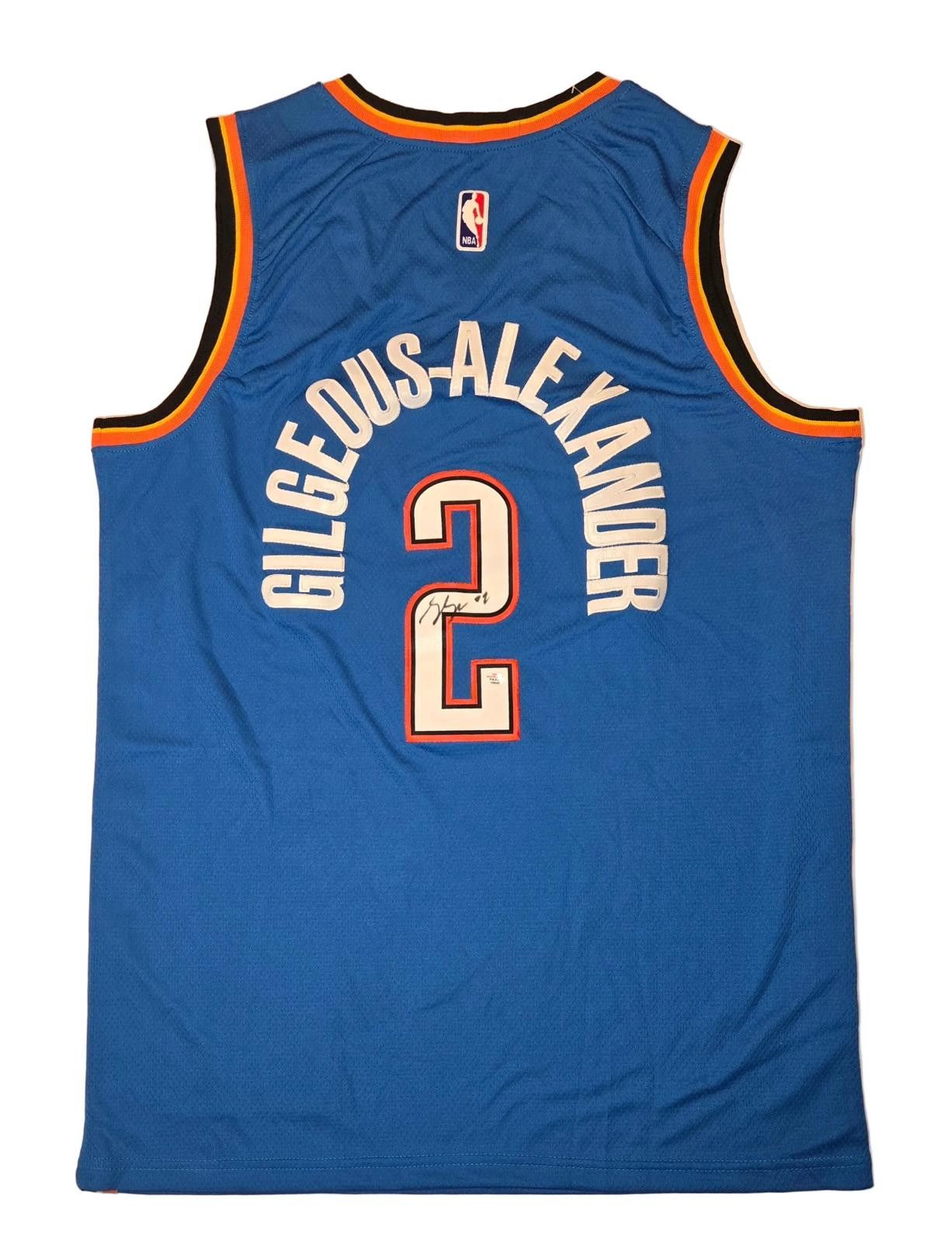 Other Shai Gilgeous-Alexander signed basketball jersey COA (XL) Size ONE SIZE - 2 Thumbnail