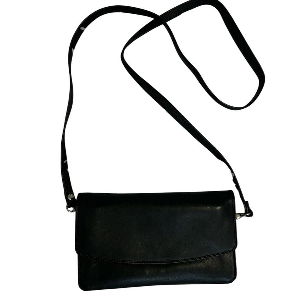 Designer Vintage Derek Alexander leather 2-way crossbody bag/wristlet Size ONE SIZE - 4 Thumbnail
