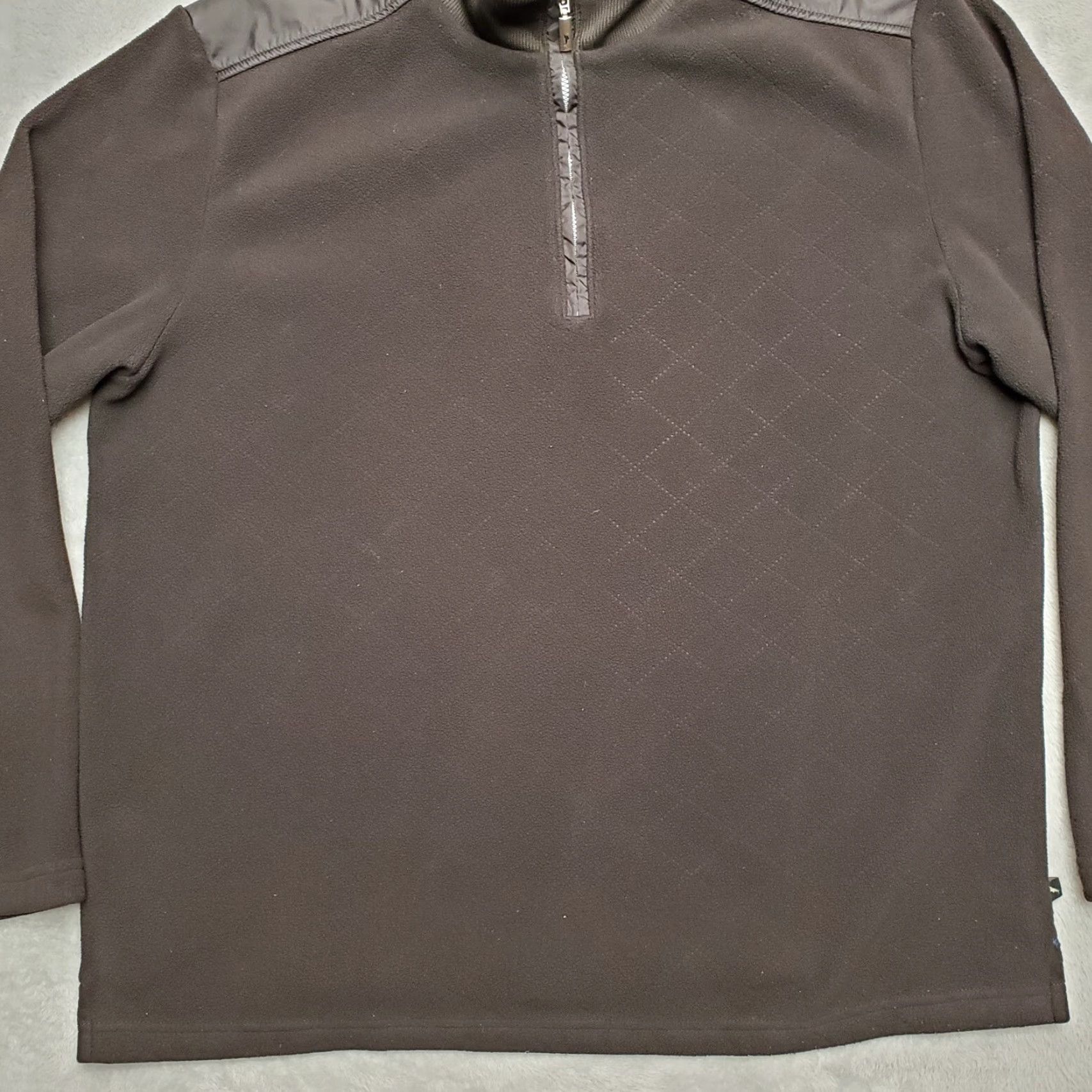 Tommy Bahama Tommy Bahama Sweater Mens Large Black 100% Polyester Long Sleeve Quarter Zip Size US L / EU 52-54 / 3 - 3 Thumbnail