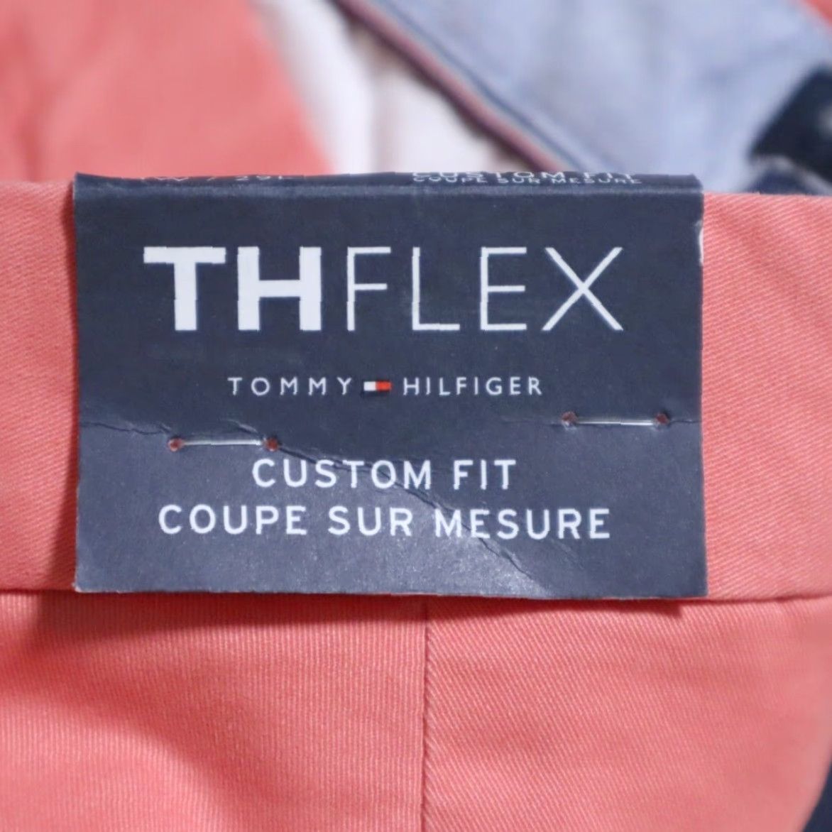 Tommy Hilfiger Tommy Hilfiger TH Flex Cotton Canvas Chino Pants Red Men 34 Regular Inseam 29in Flat Front Button Size US 34 / EU 50 - 6 Thumbnail