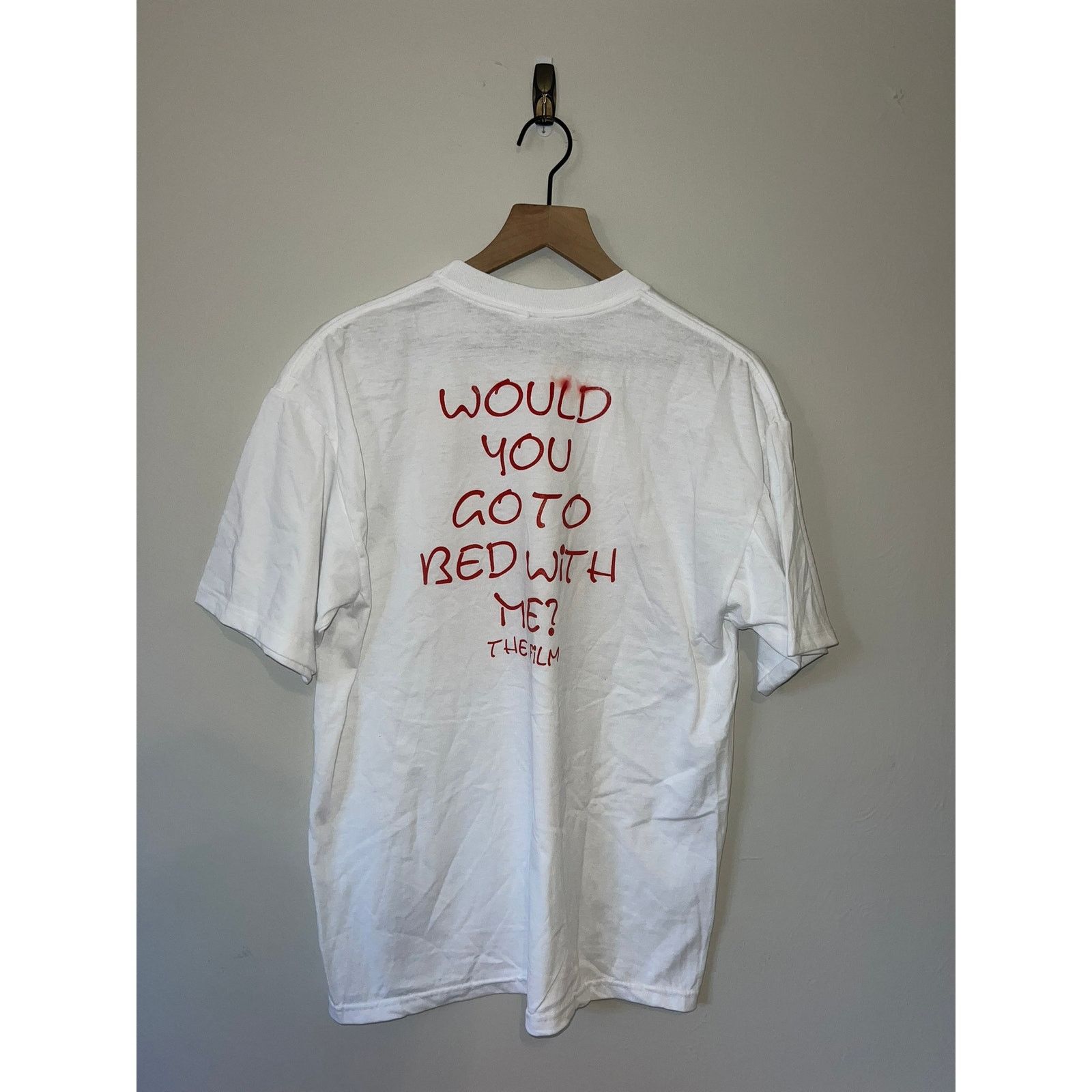 Jerzees Vintage Would You Go To Bed With Me Shirt The Film Tee 90s L Size US L / EU 52-54 / 3 - 5 Thumbnail