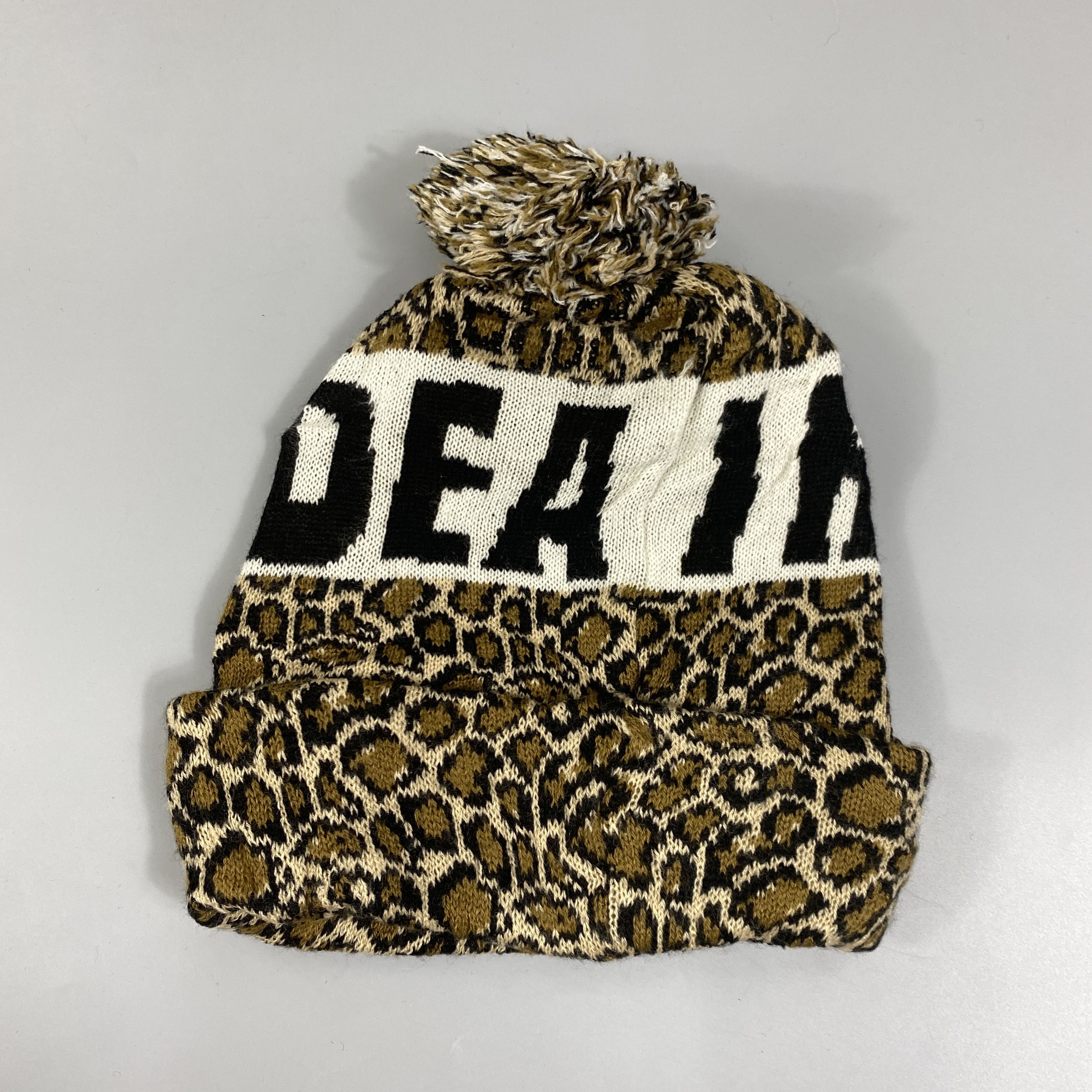 Japanese Brand Leopard Snow Cap Beanie Hat-BN1112 Size ONE SIZE - 7 Thumbnail