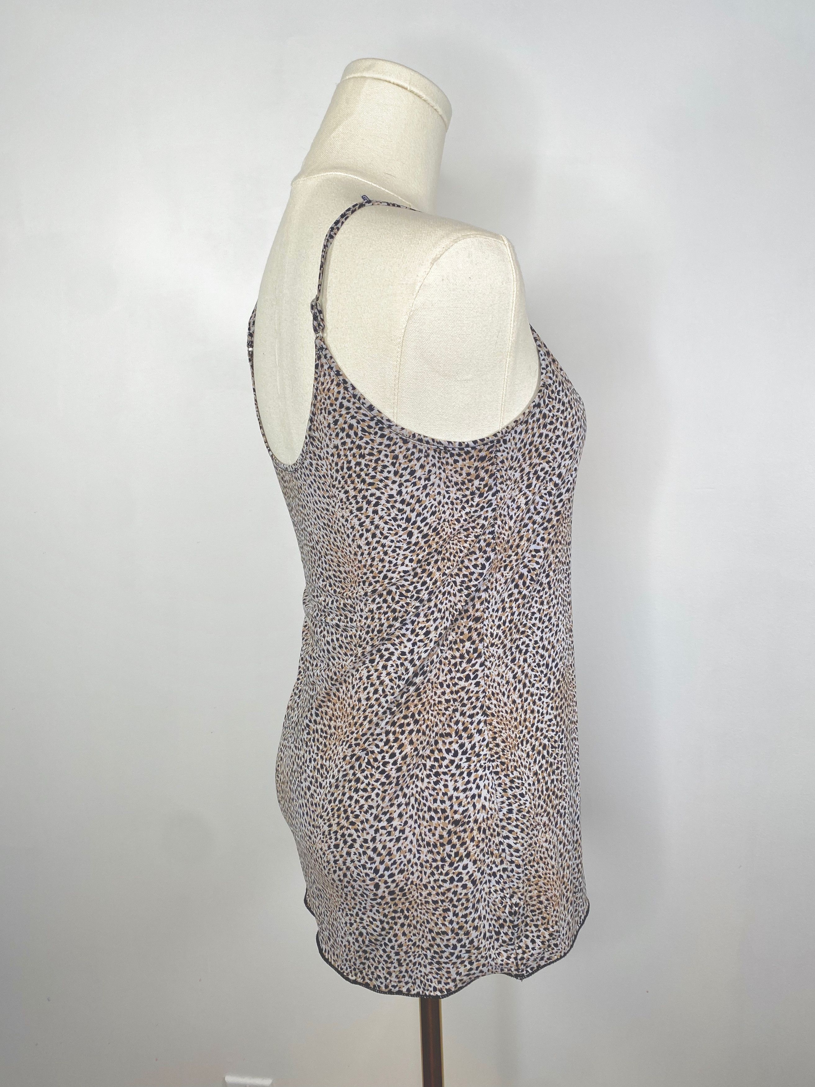 Vintage Grey Leopard Print Camisole Size ONE SIZE - 4 Thumbnail