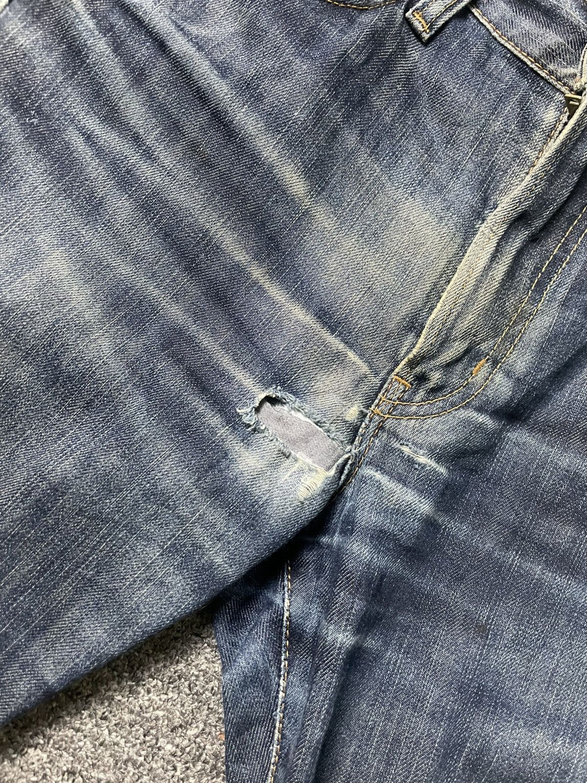 Edwin × Japanese Brand × Vintage Vintage EDWIN Men’s Straight Jeans (91) Size US 35 - 11 Thumbnail
