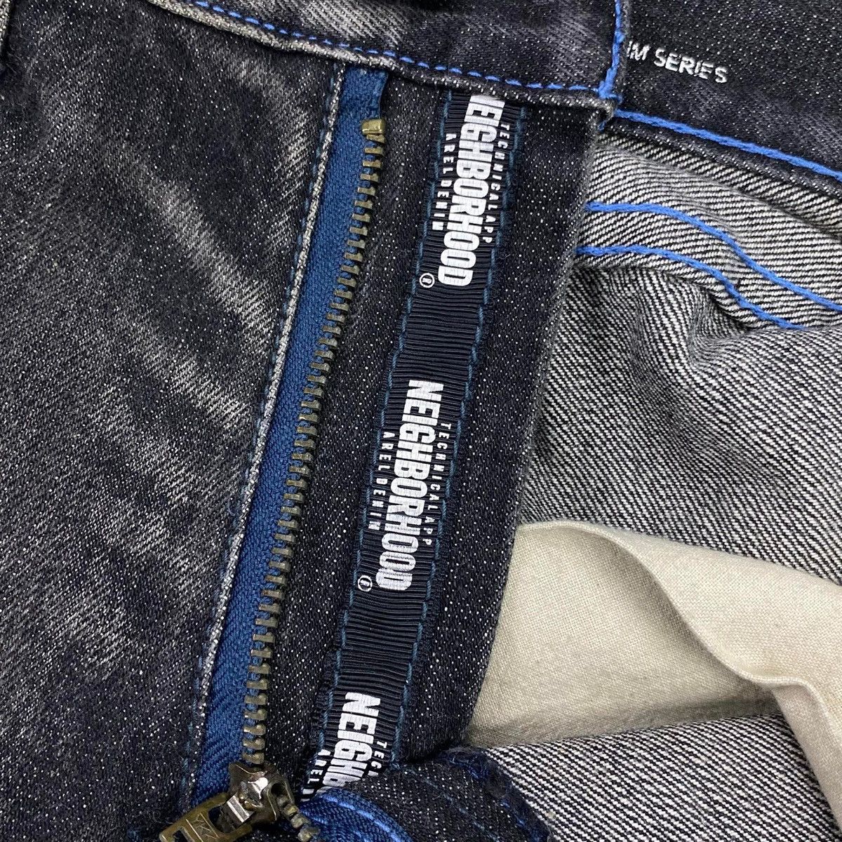 Neighborhood FW2008 Rigid Savage Selvedge Denim Pants Size US 34 / EU 50 - 8 Thumbnail