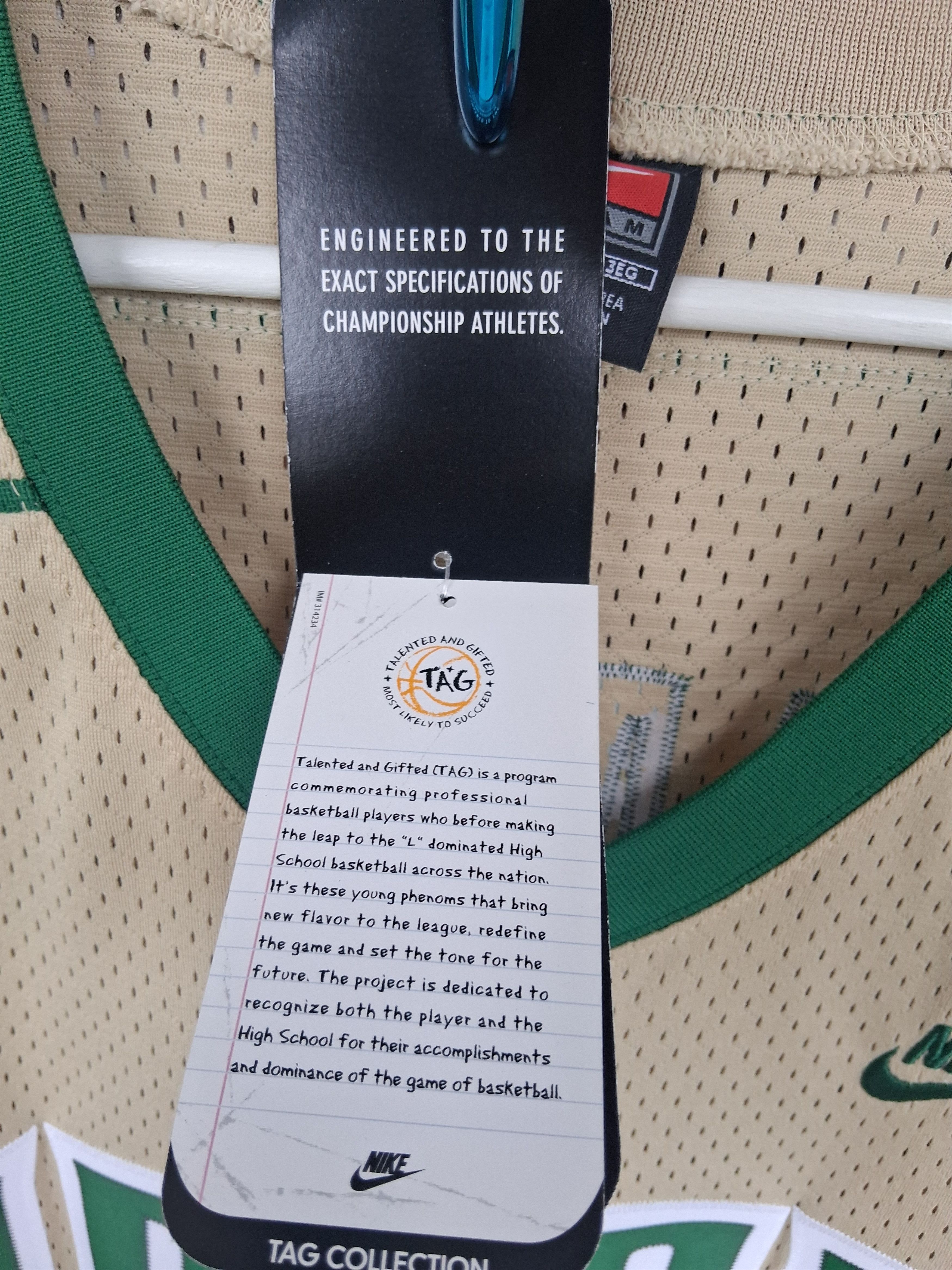Nike Nike LeBron James St. Vincent-Mary H.S. Jersey T.A.G 2003 Size US XXL / EU 58 / 5 - 7 Thumbnail