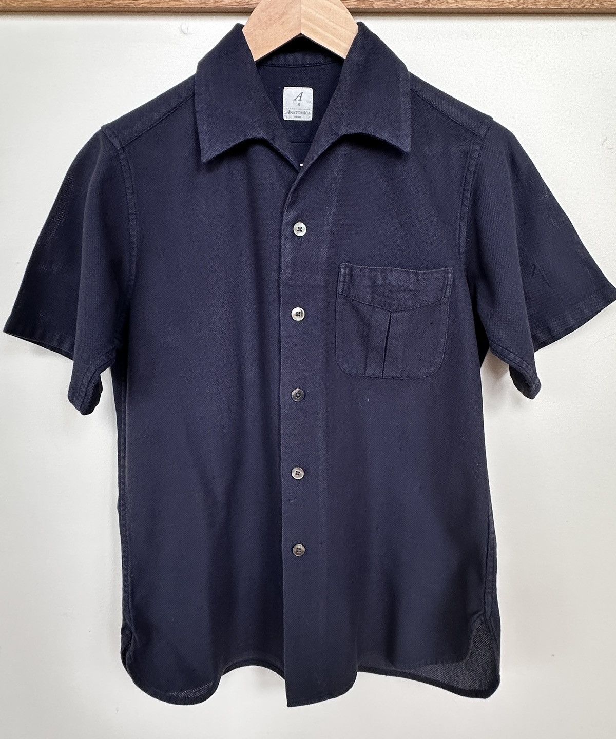 ANATOMICA Made in Japan camp collar shirt Size US S / EU 44-46 / 1 - 2 Thumbnail
