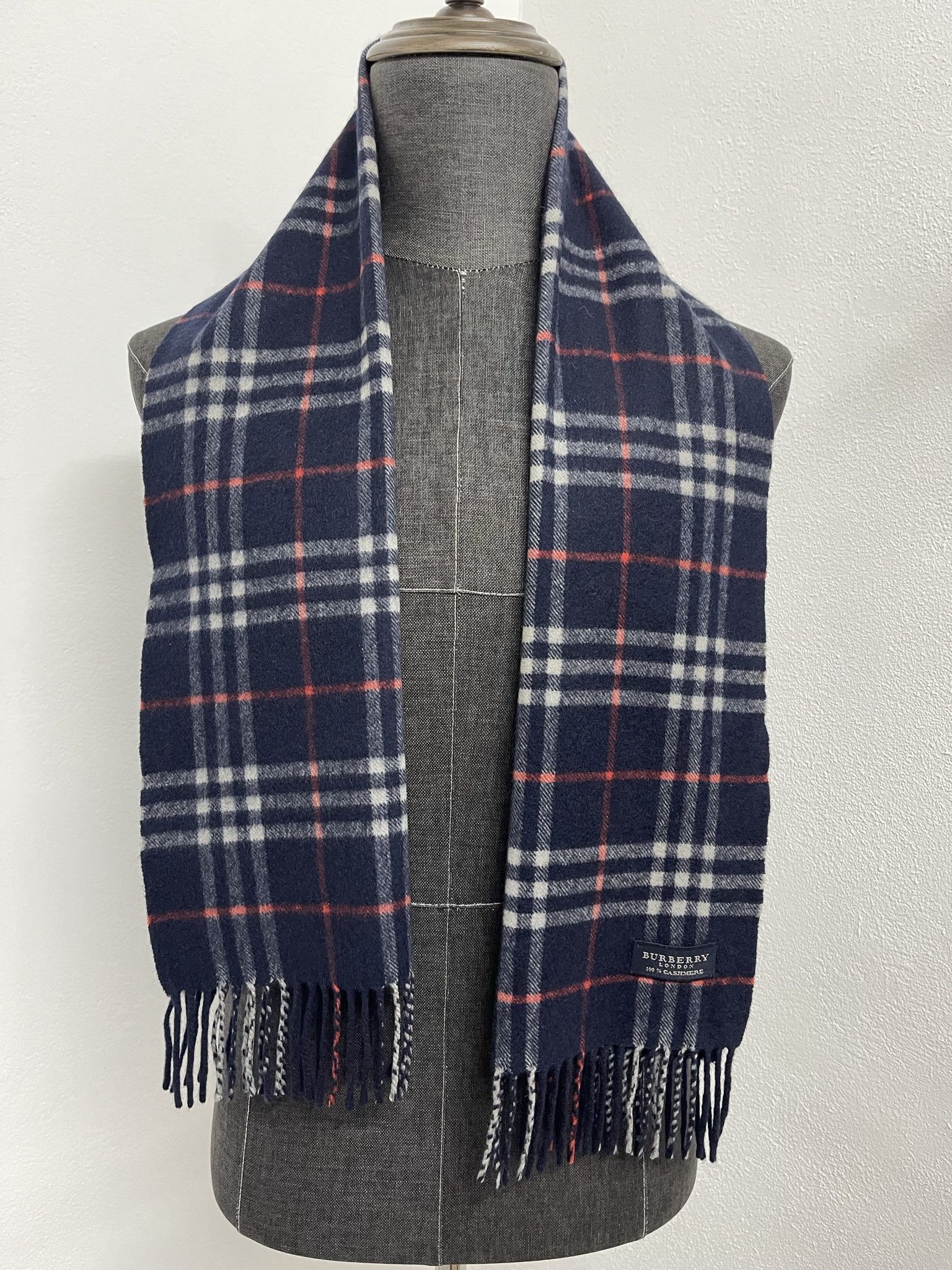 Burberry Vintage Burberry Scarf / Muffler - 6006 Size ONE SIZE - 6 Thumbnail