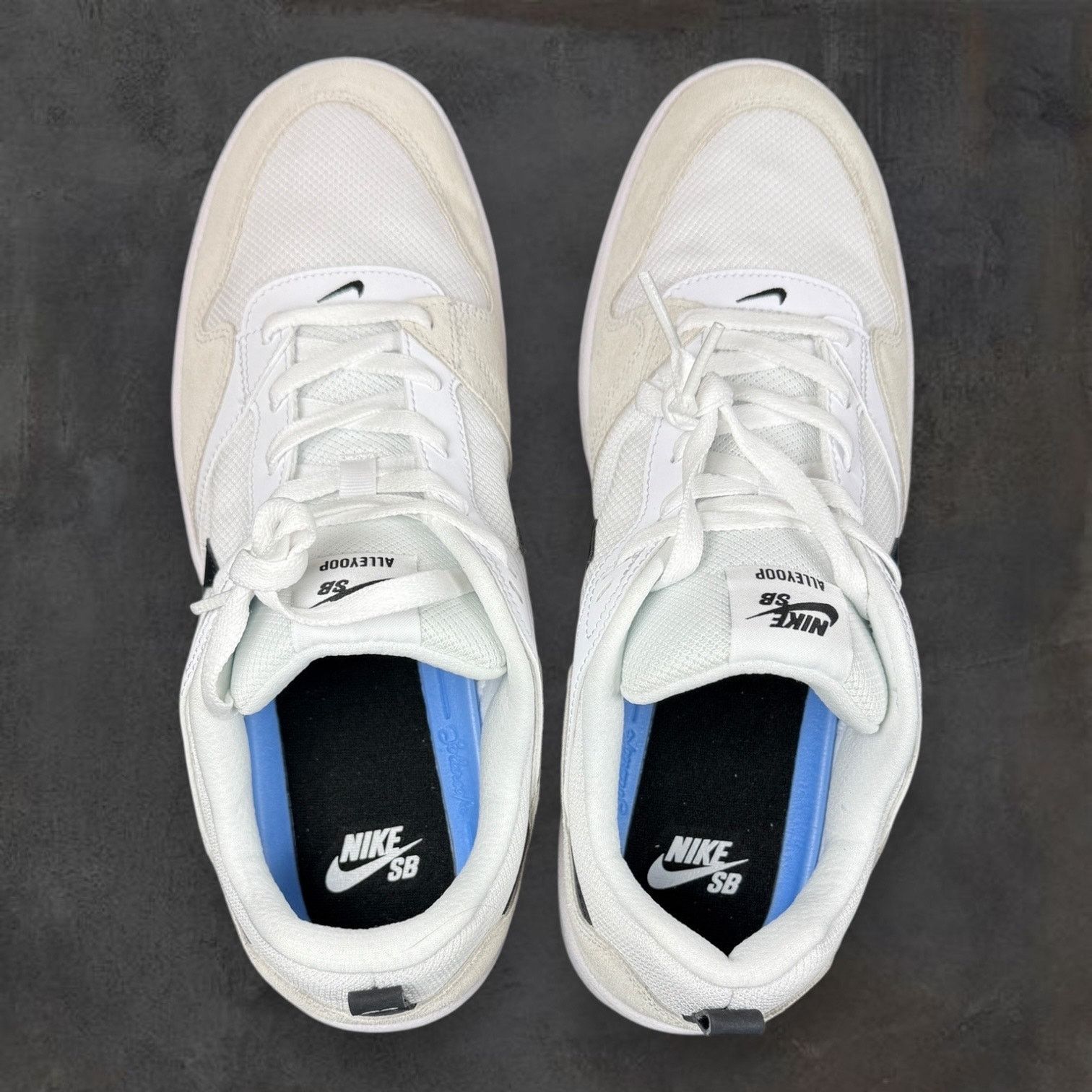 Nike Nike SB Alleyoop White/Black Size 12 CJ0882-100 NIB Size US 12 / EU 45 - 9 Thumbnail