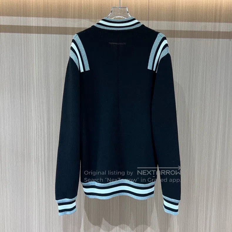 Givenchy Givenchy Number 17 Baseball Jersey Wool Jacket Size US XL / EU 56 / 4 - 2 Thumbnail