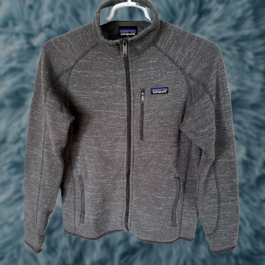 Patagonia VINTAGE Patagonia Fleece Jacket Mens Medium Gray Y2K Full Zipper Sweater USA Size US M / EU 48-50 / 2 - 1 Thumbnail