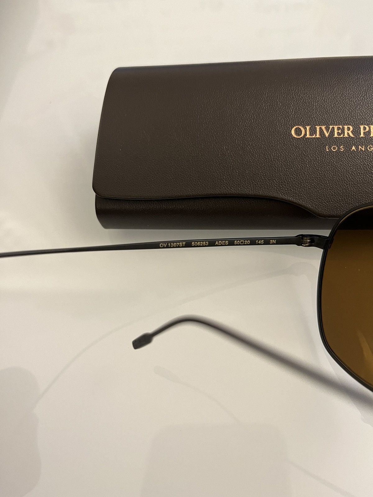Oliver Peoples OLIVER PEOPLES ADES Titanium SUN 50mm Size ONE SIZE - 7 Thumbnail