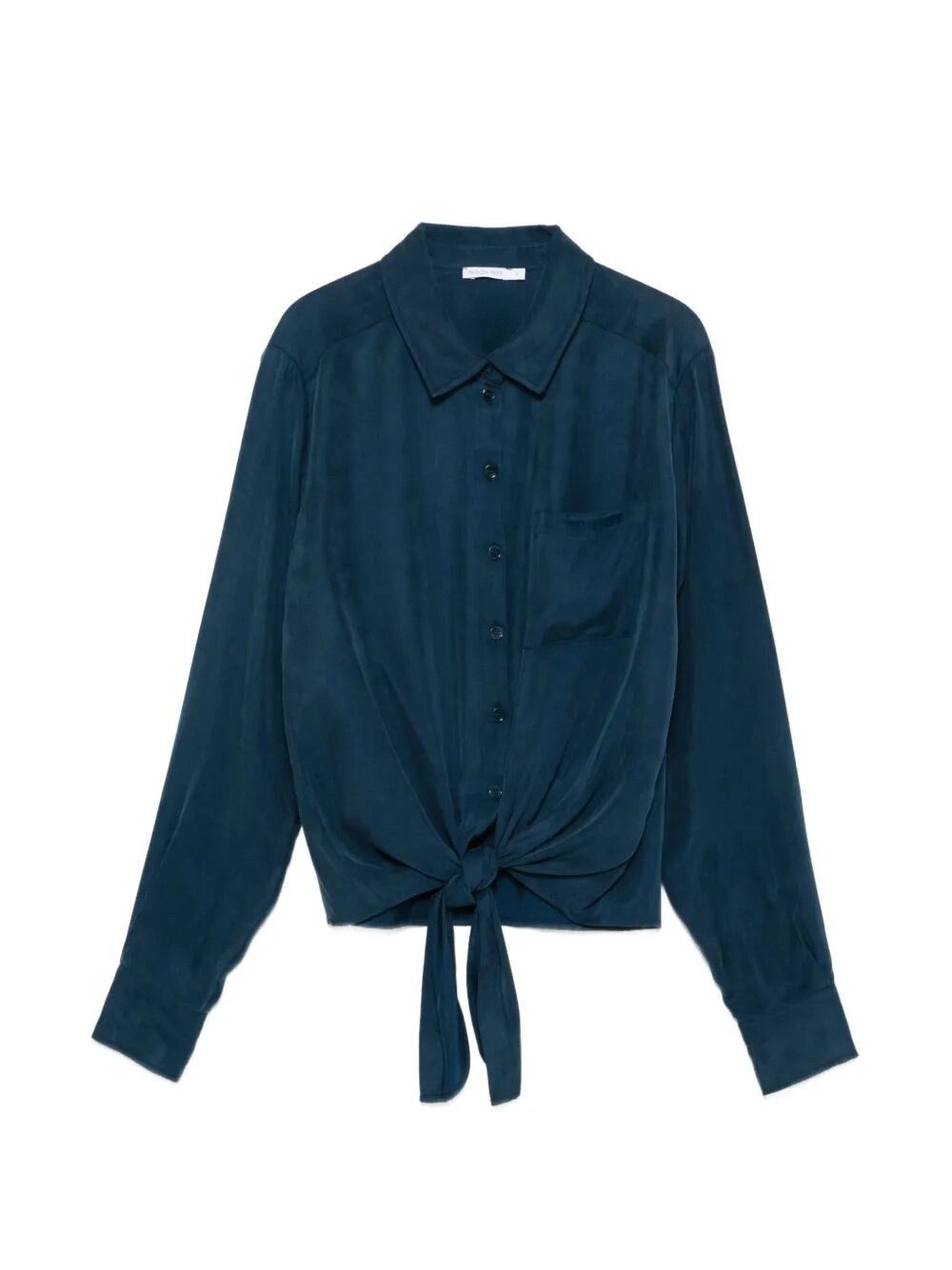 Patrizia Pepe Fluid Shirt with Bow Size M / US 6-8 / IT 42-44 - 1 Thumbnail