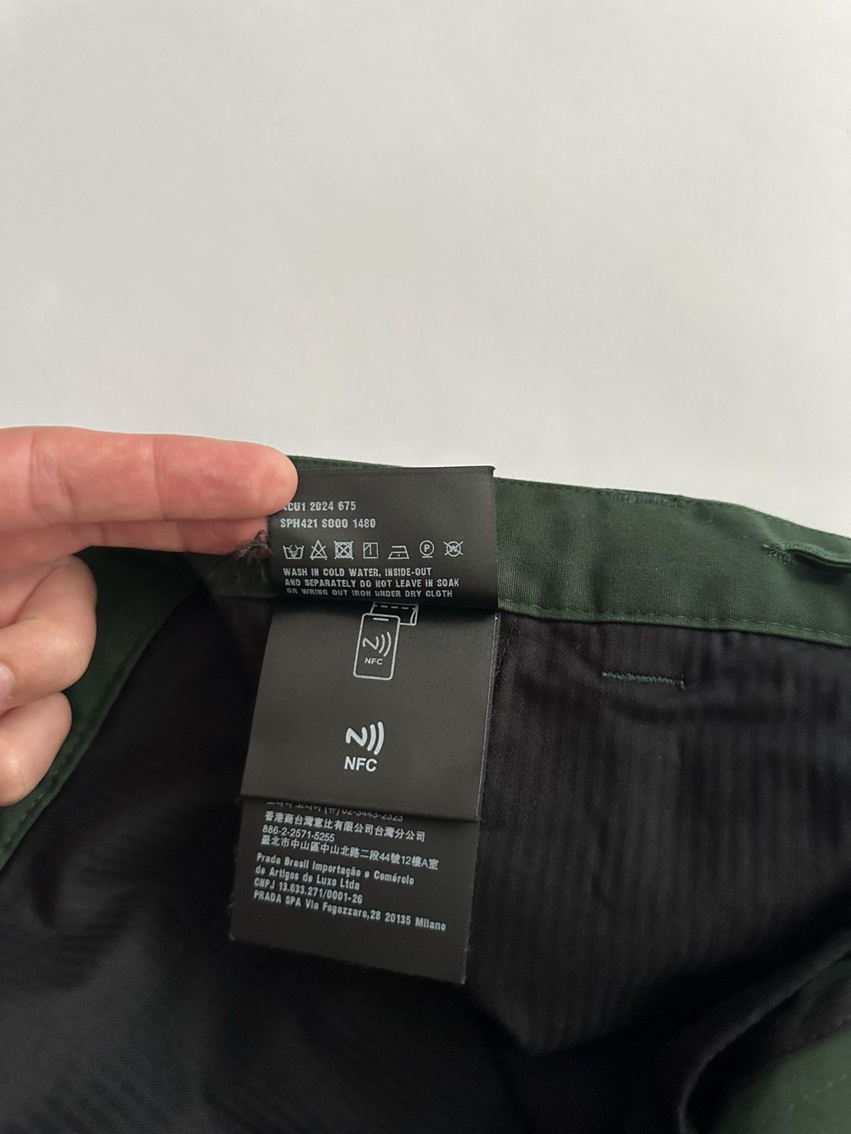 Prada Prada by Raf Simons Wide Logo Pants Size US 34 / EU 50 - 12 Thumbnail