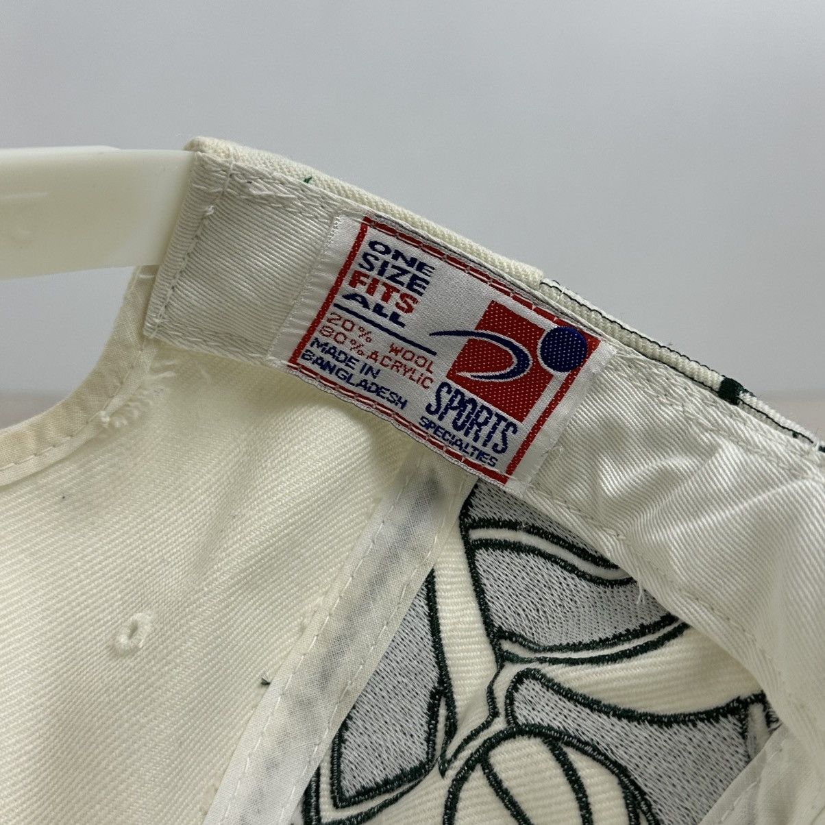 Vintage Vintage 90s Seattle Sonics Laser Sports Specialties NBA Hat Size ONE SIZE - 6 Thumbnail