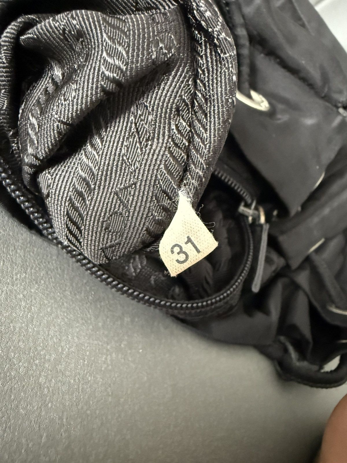 Prada Vintage Prada Black Large Backpack Size ONE SIZE - 17 Thumbnail