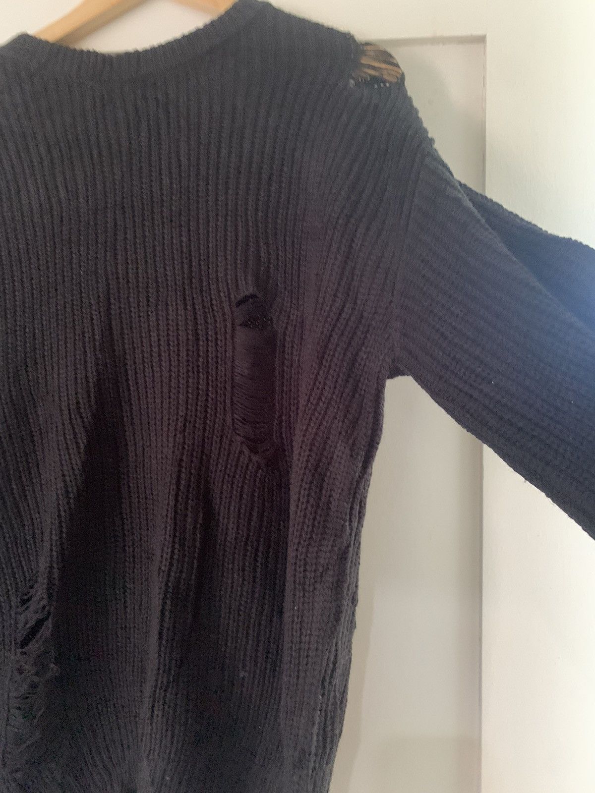 Japanese Brand × Vintage Japanese Vintage Brand Black Knitwear Size S / US 4 / IT 40 - 5 Thumbnail