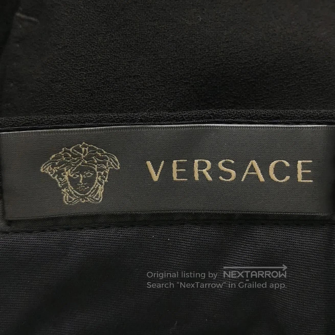 Versace Versace Wool Solid Color L Pants. Size US 34 / EU 50 - 1 Thumbnail