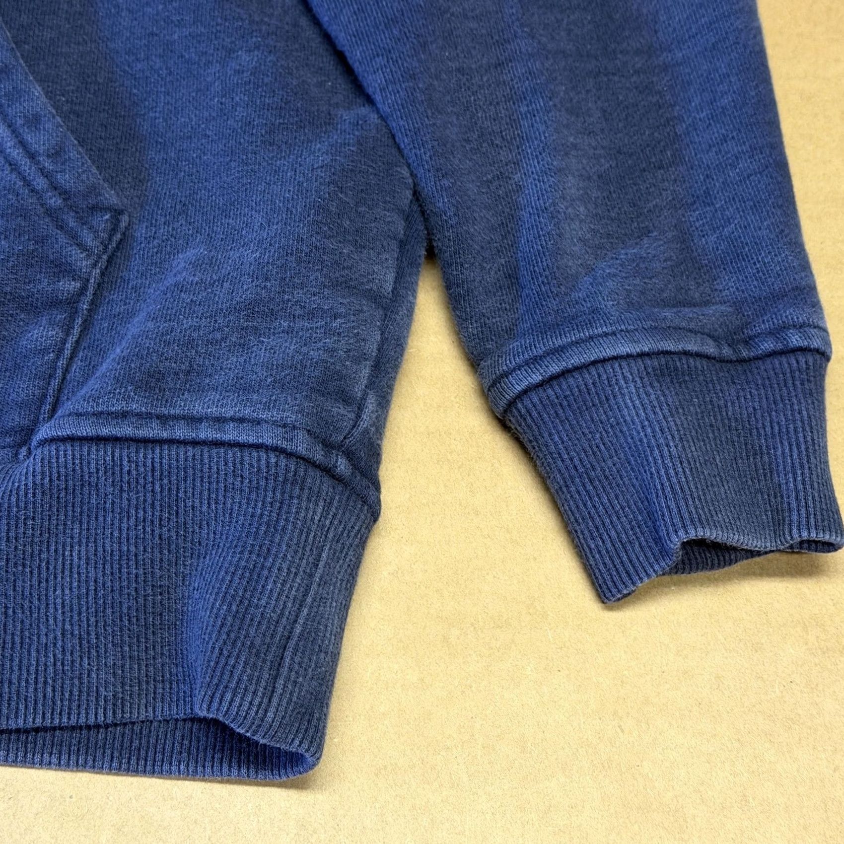 Kith KITH Hoodie Mens XS Blue Pullover Fleece Kangaroo Pocket Logo Patch Sleeve Patch Size US XS / EU 42 / 0 - 3 Thumbnail