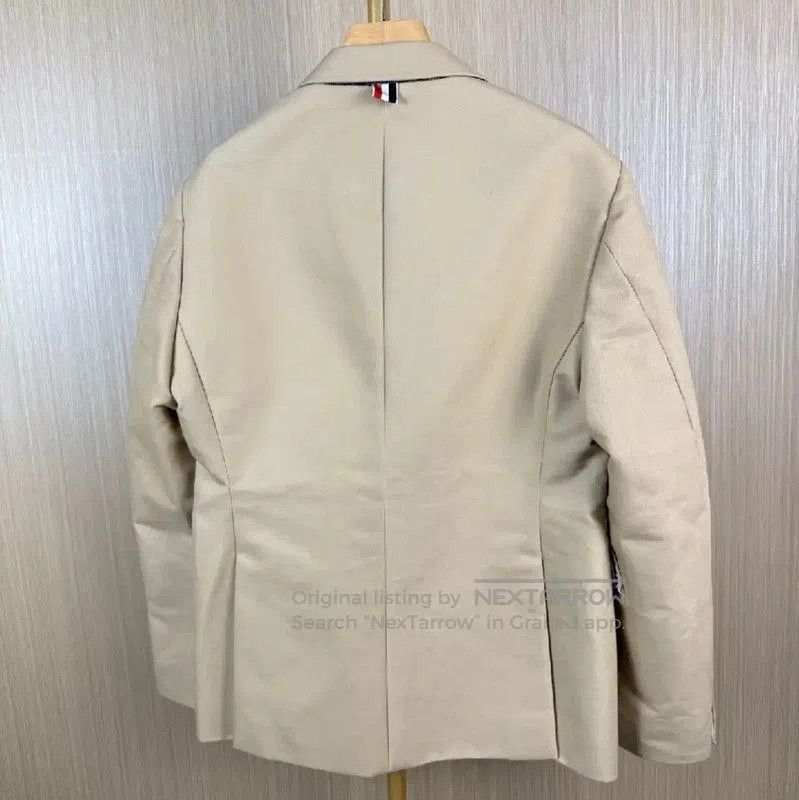 Thom Browne Thom Browne Women's Khaki Cotton Jacket . Size M / US 6-8 / IT 42-44 - 2 Thumbnail